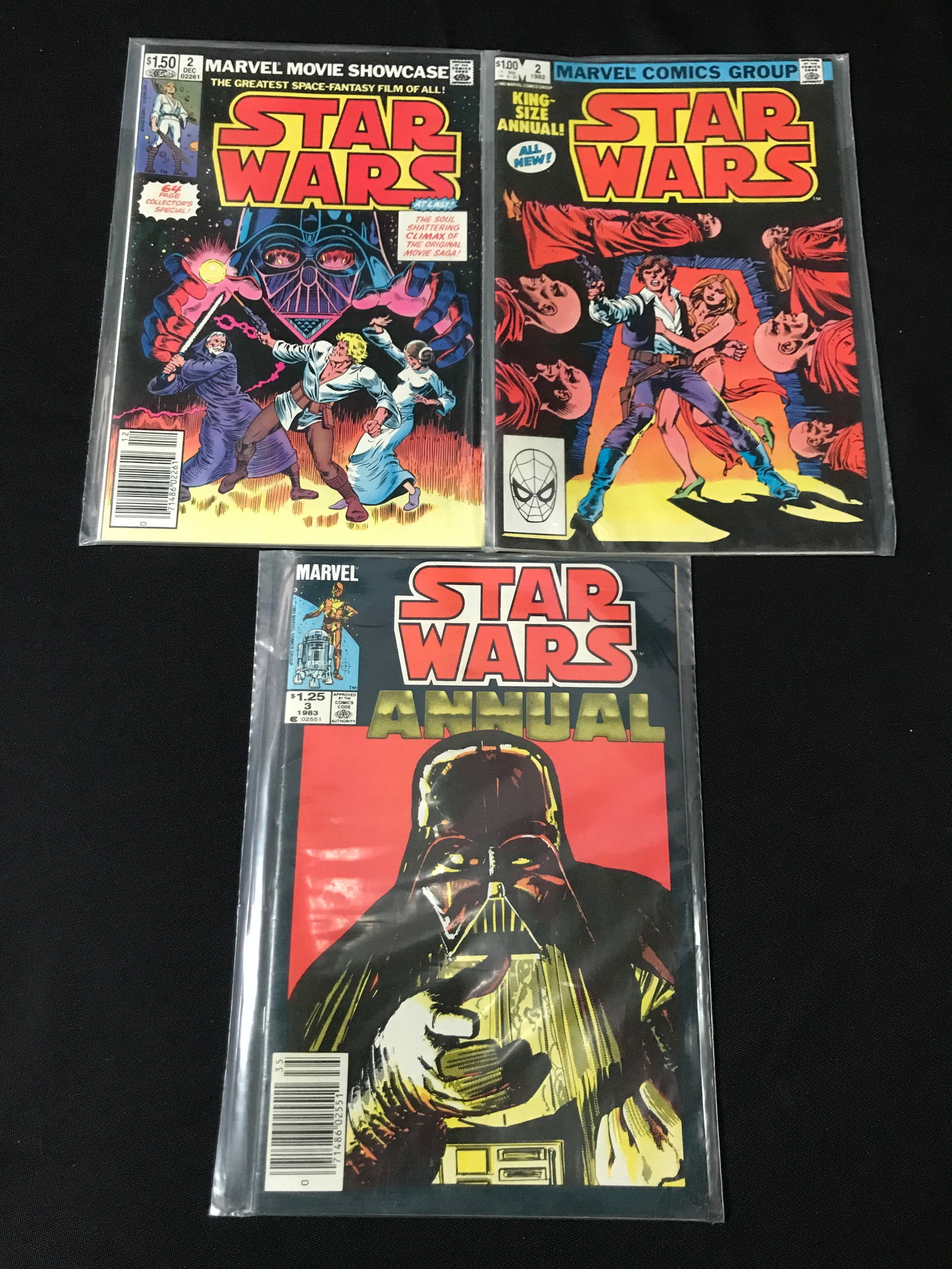 LOT OF 3 Star Wars COMICS - MARVEL COMICS (1 of 1)