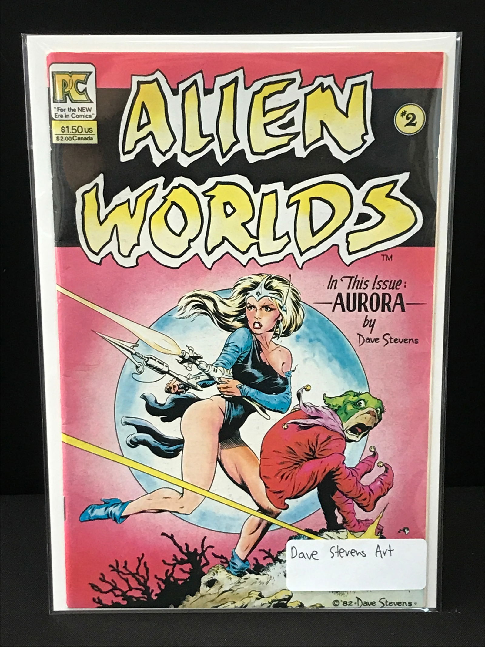 ALIEN WORLDS #2 - PC COMICS (1 of 1)