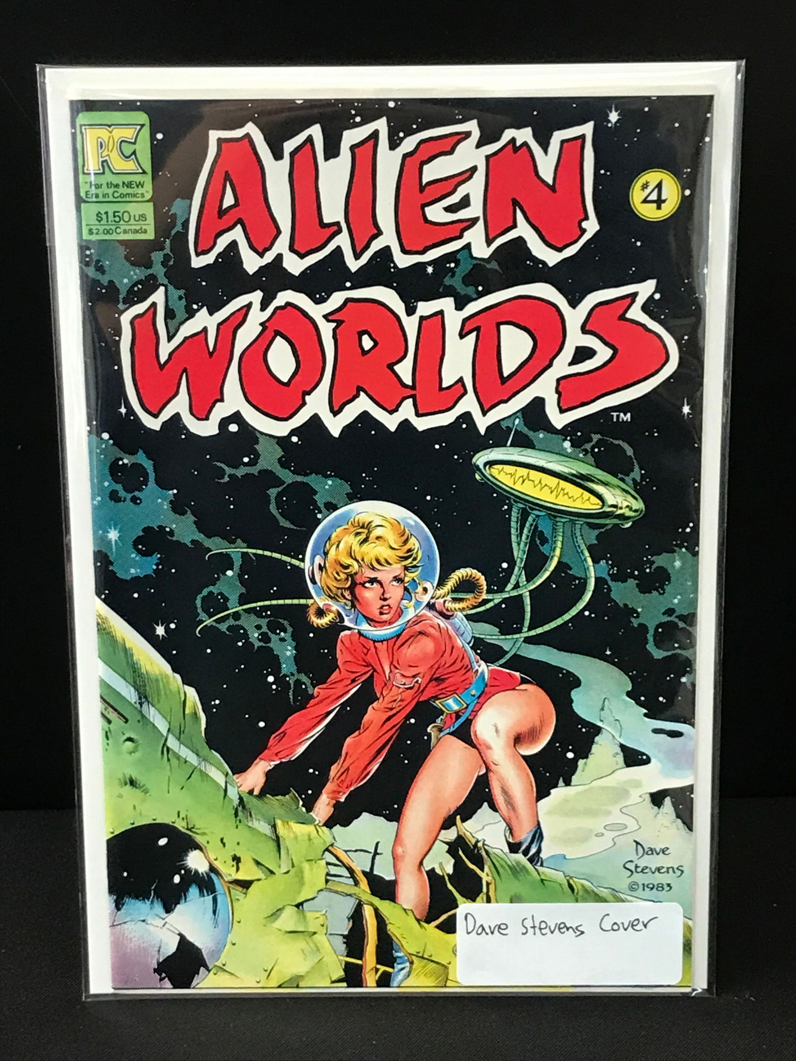 ALIEN WORLDS #4 - MARVEL COMICS (1 of 1)