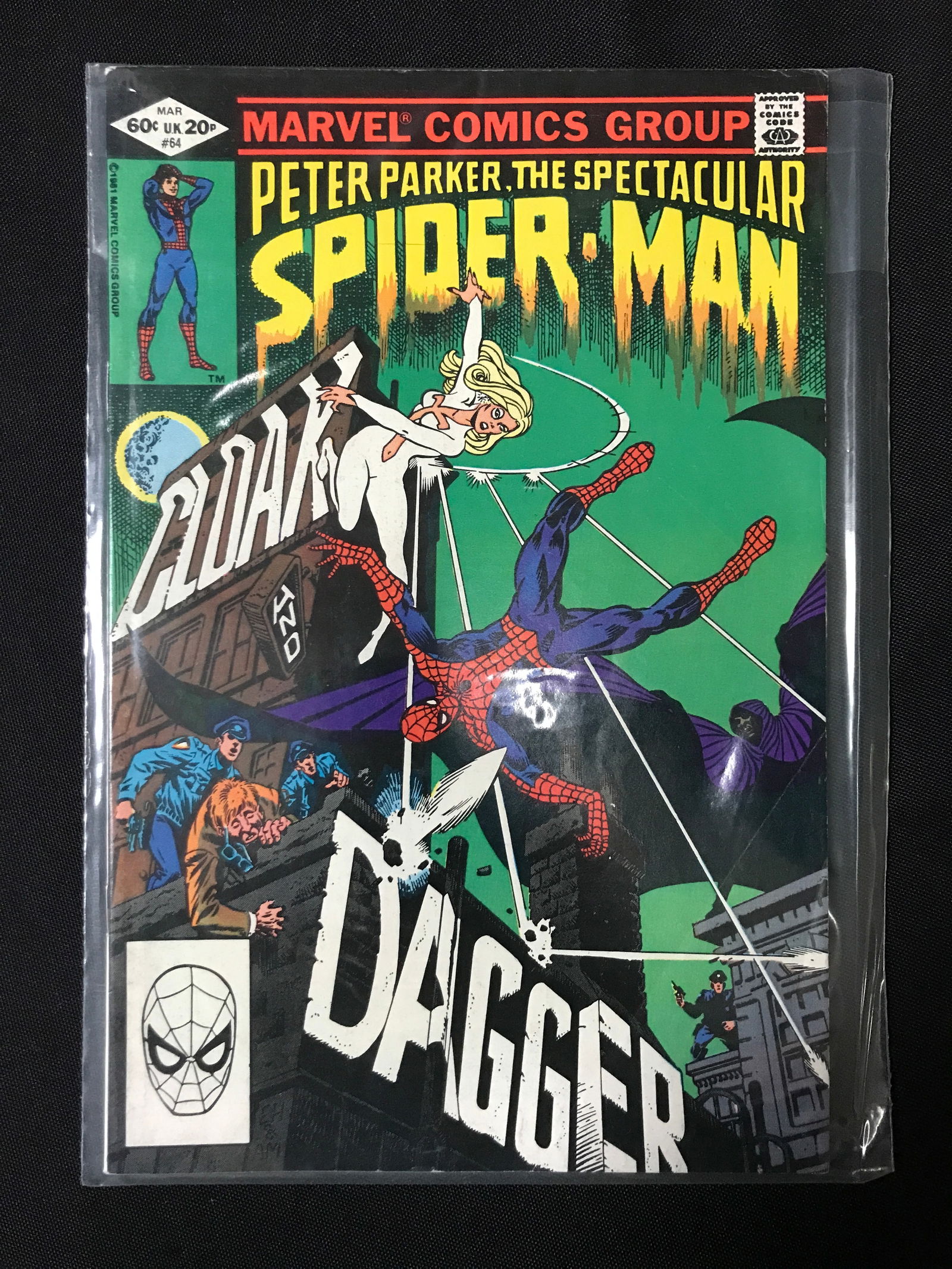 PETER PARK THE SPECTACULAR SPIDERMAN #64 - MARVEL COMICS (1 of 1)