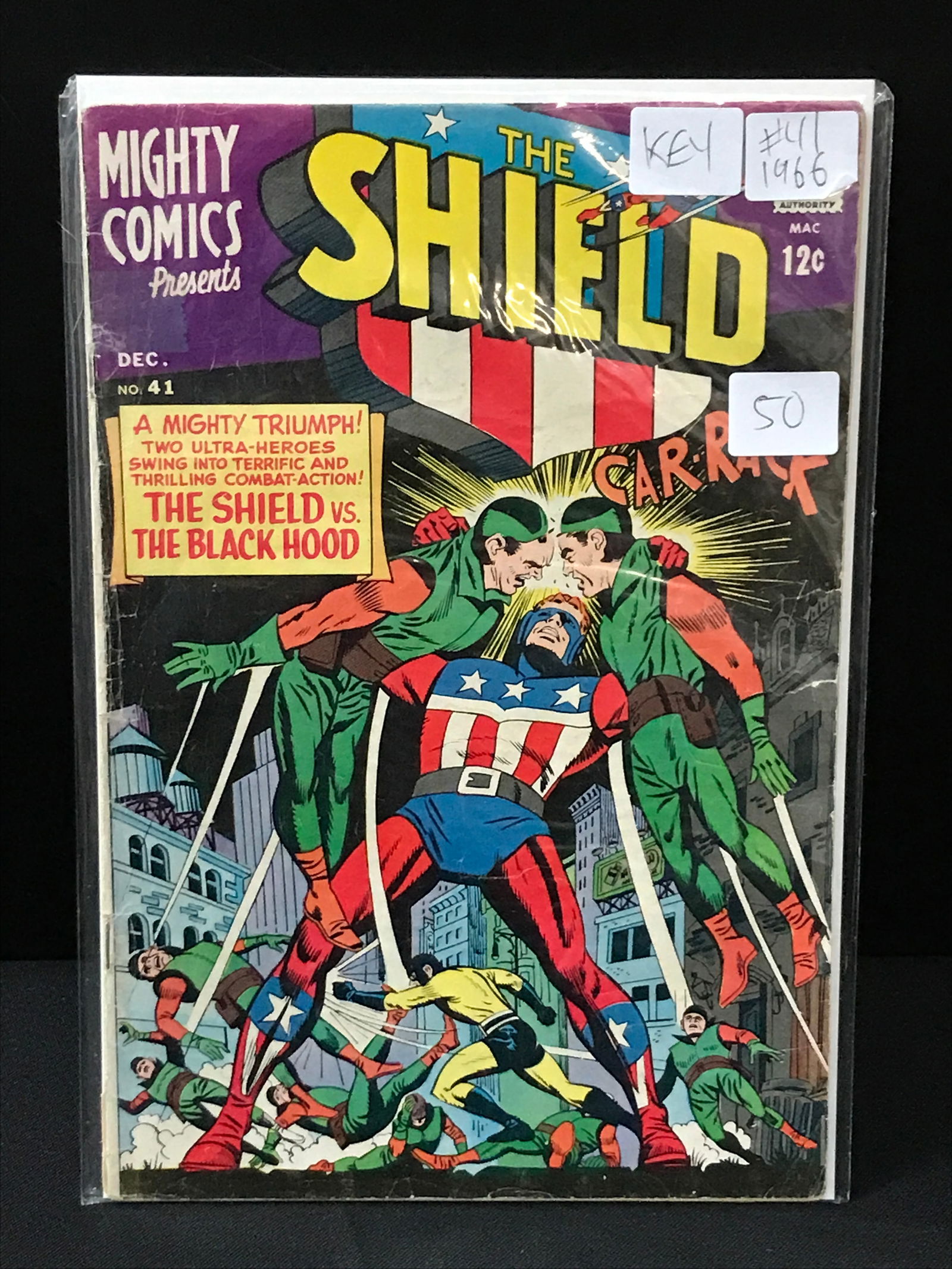 THE SHIELD #41 (1966) - MIGHTY COMICS (1 of 1)