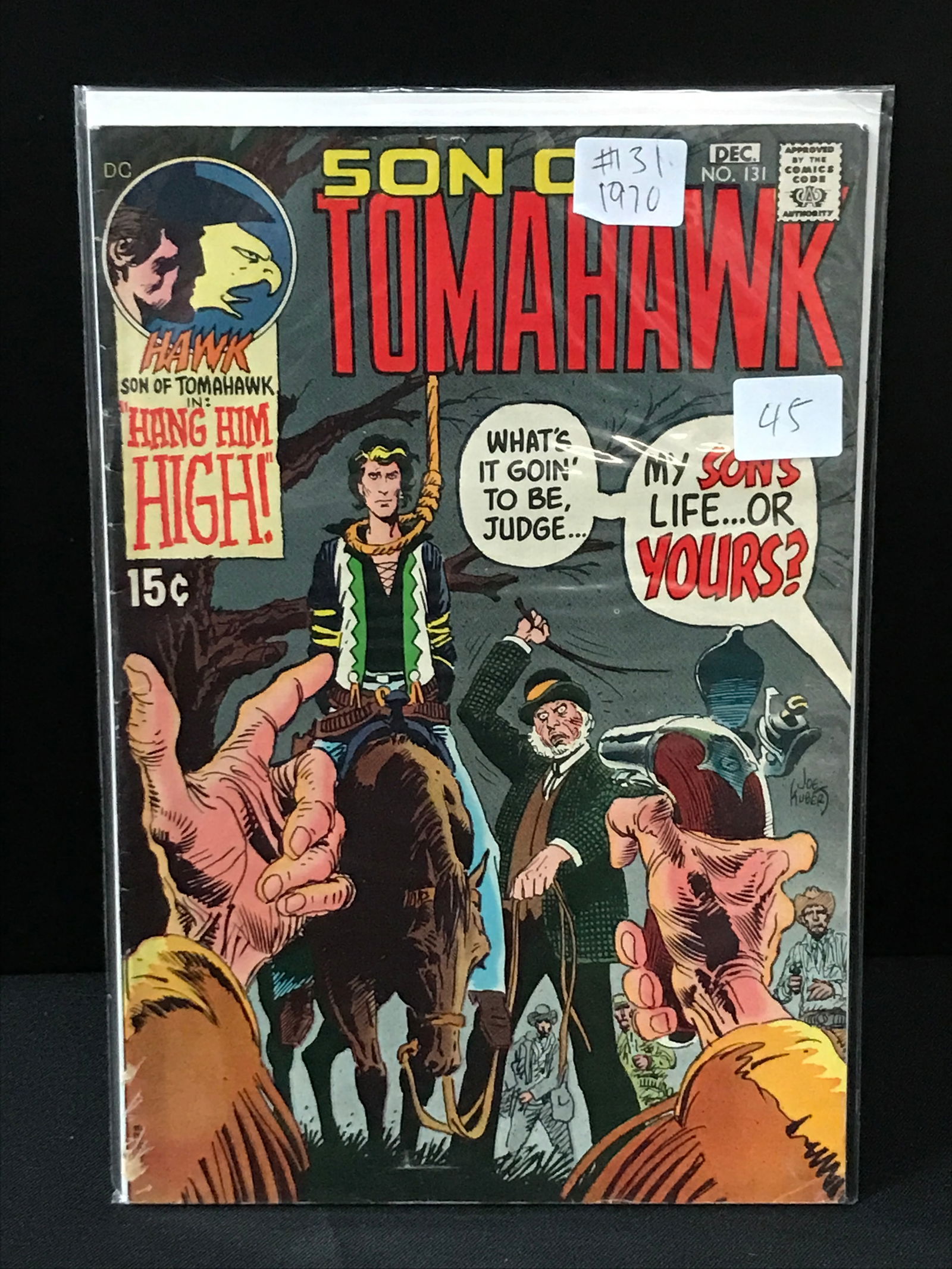 SON OF TOMAHAWK #131 (1970) - DC COMICS (1 of 1)