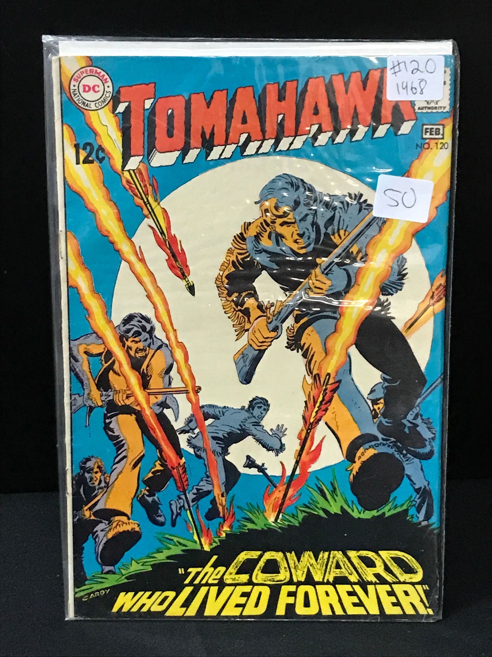 TOMAHAWK #120 (1968) - DC COMICS (1 of 1)