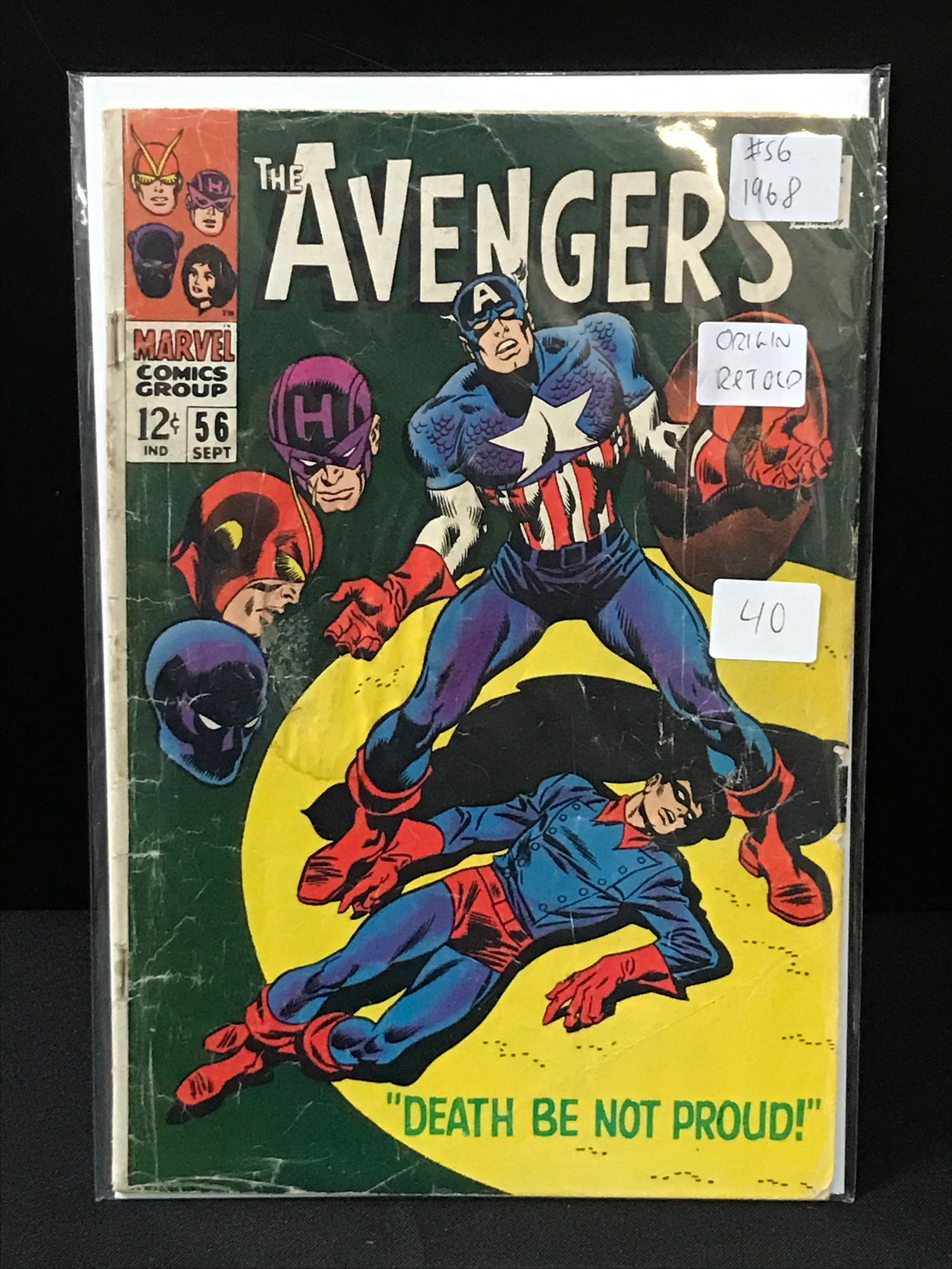 THE AVENGERS #56 (1968) - MARVEL COMICS (1 of 1)