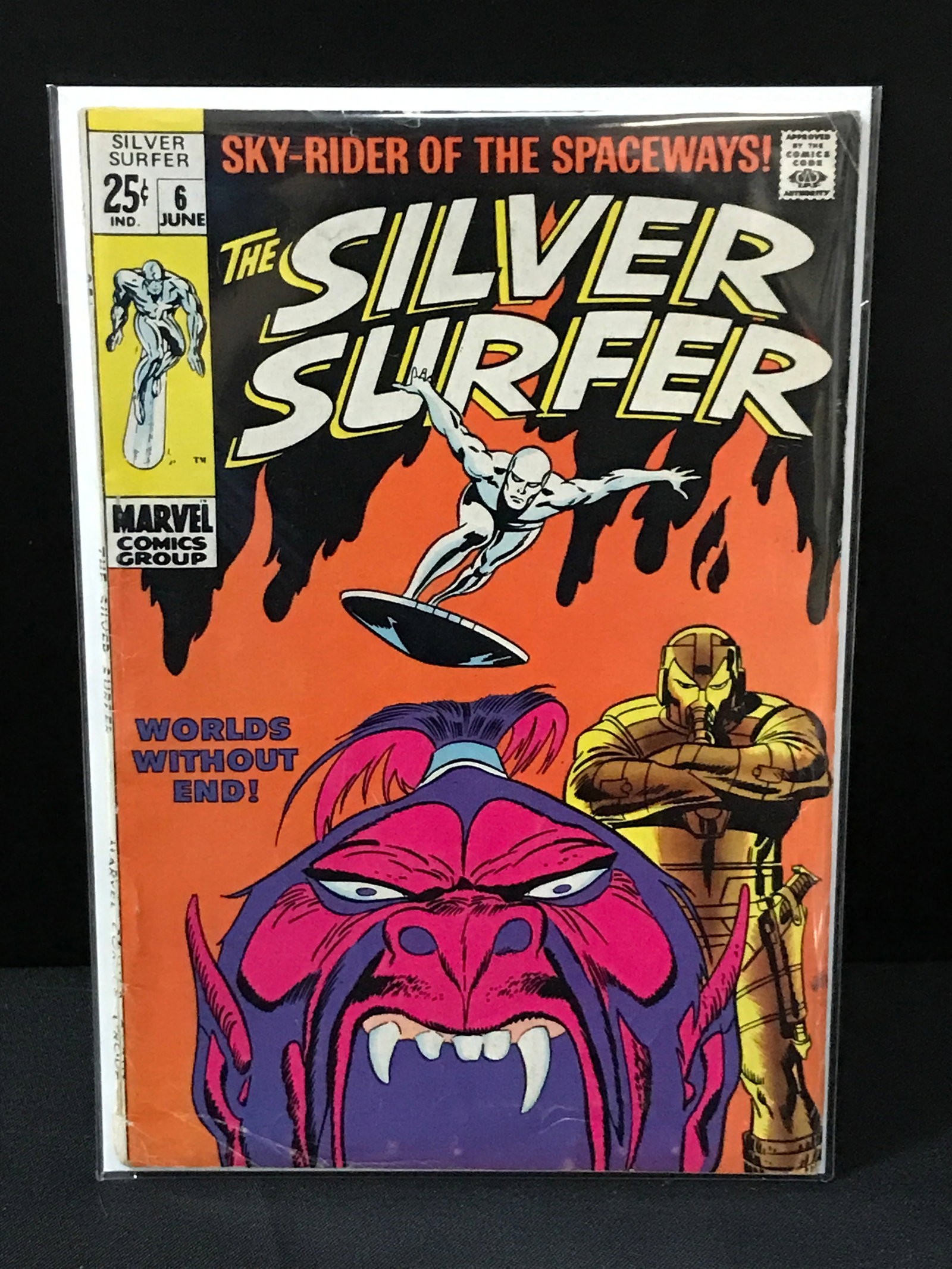 THE SILVER SURFER #6 - MARVEL COMICS (1 of 1)