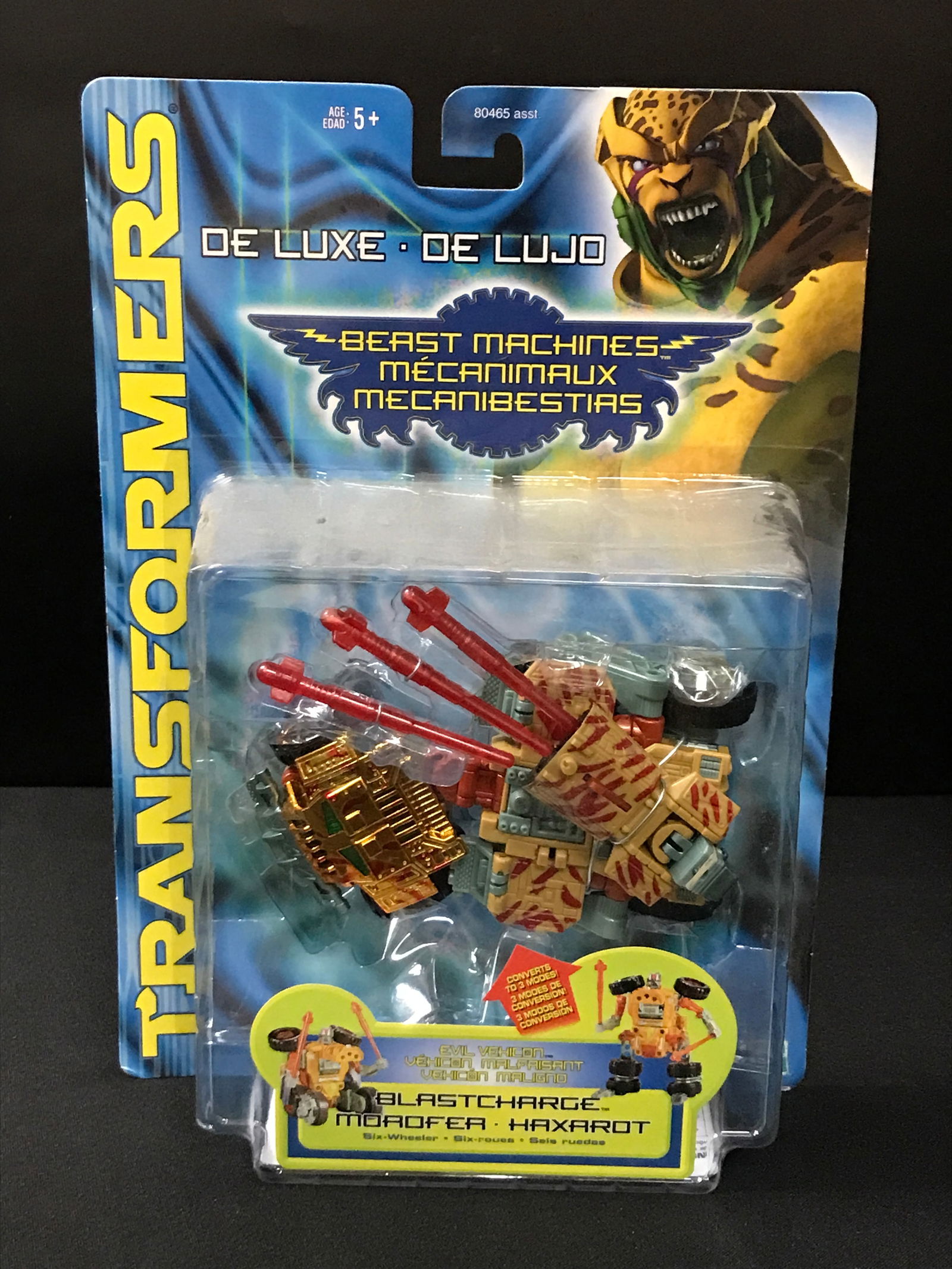 TRANFORMERS BEAST MACHINES BLASTCHARGE IN ORIGINAL PACKAGING (1 of 1)