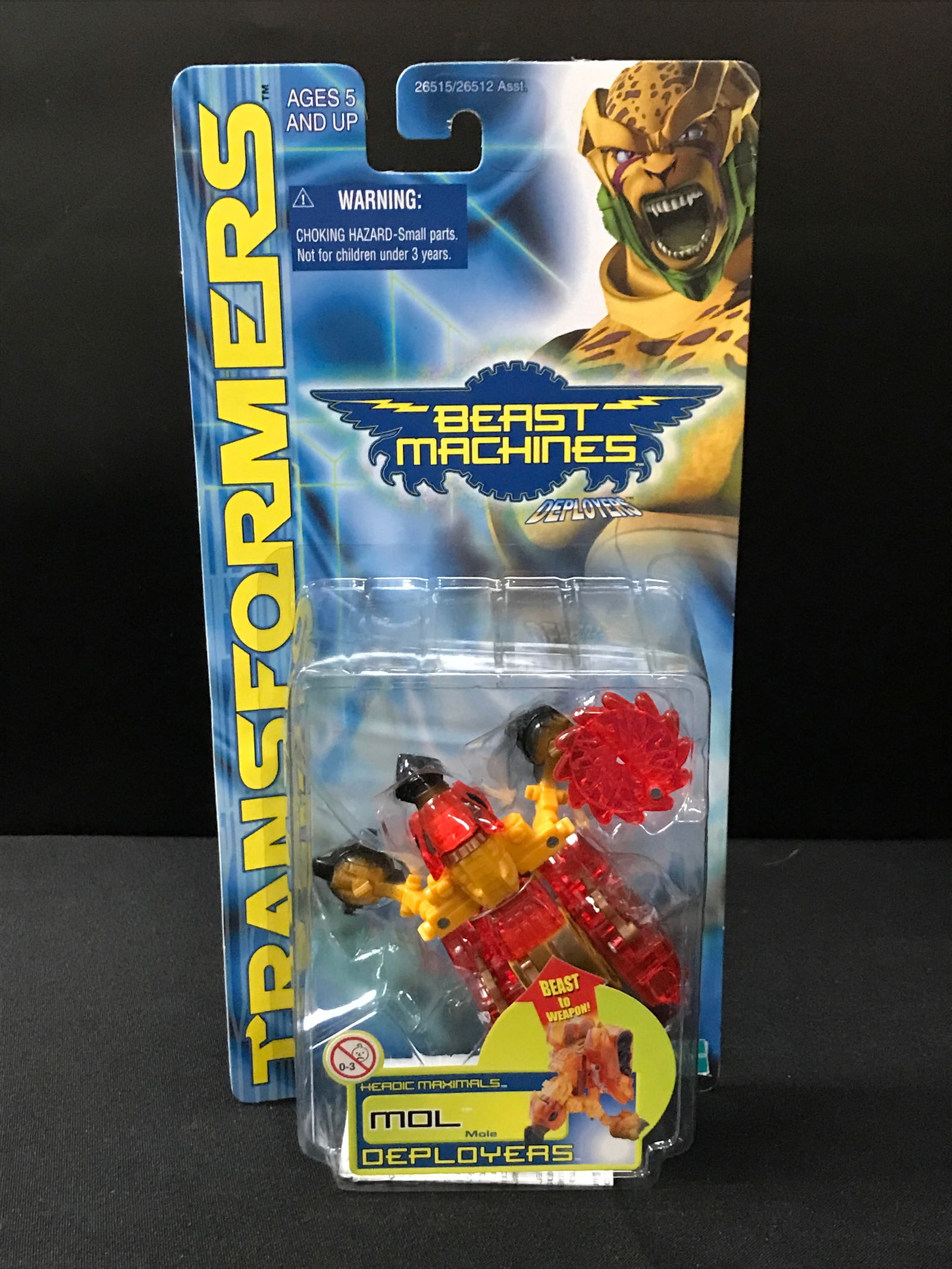 TRANFORMERS BEAST MACHINES MOL IN ORIGINAL PACKAGING (1 of 1)