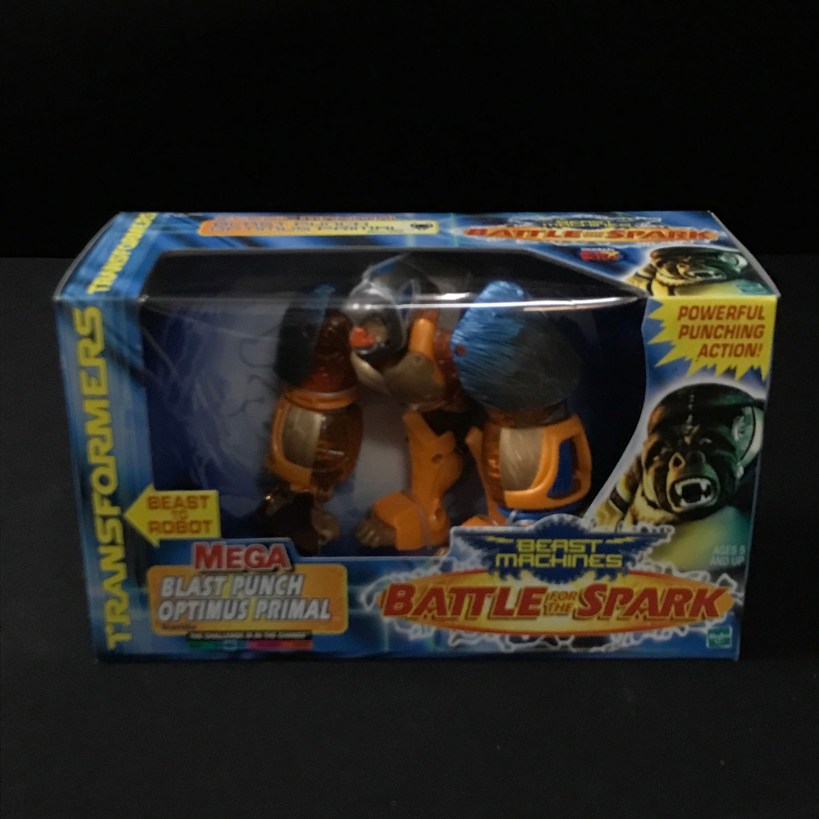 TRANFORMERS BEAST MACHINES BLAST PUNCH OPTIMAL PRIMAL IN ORIGINAL PACKAGING (1 of 1)