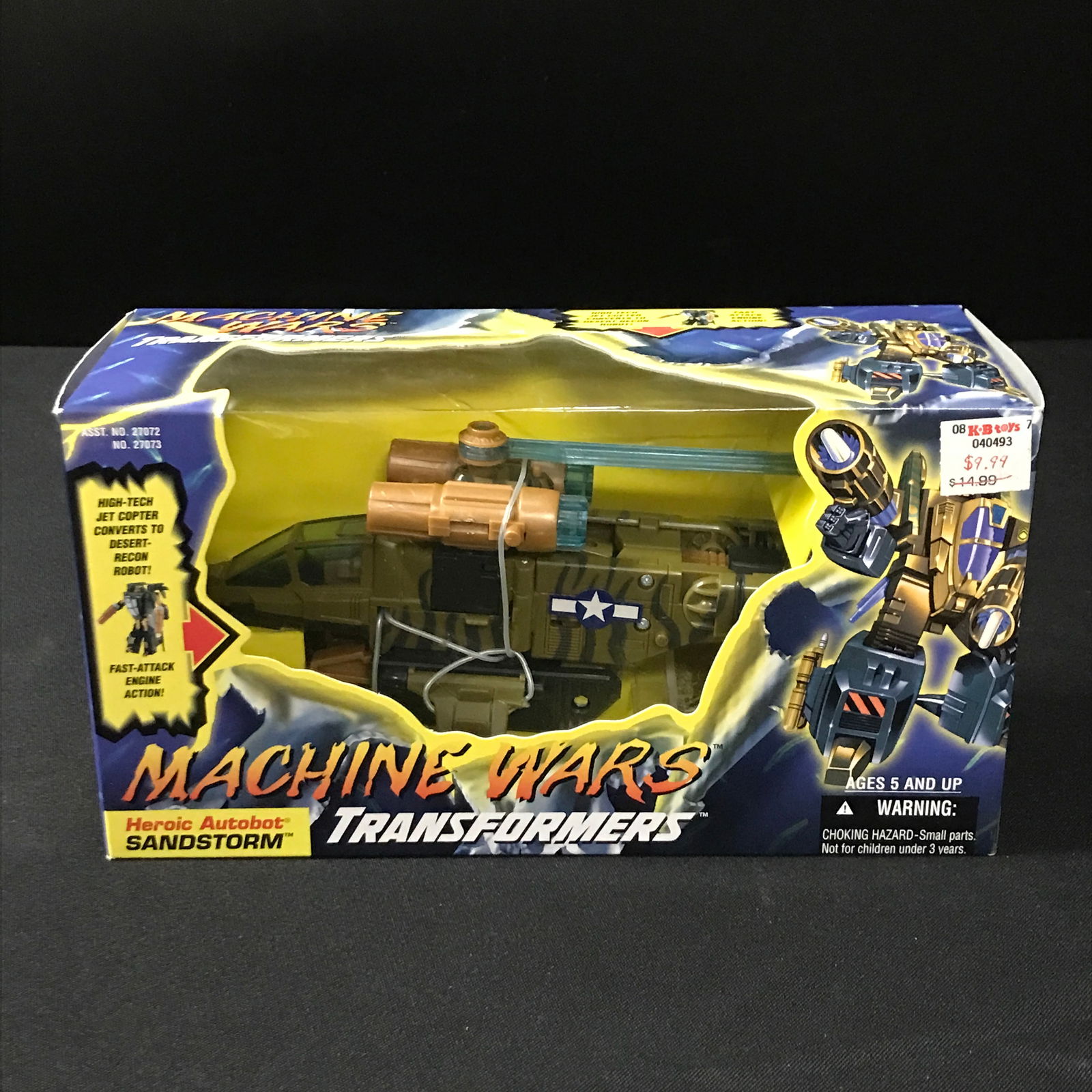 TRANFORMERS MACHINE WARS SANDSTORM IN ORIGINAL PACKAGING (1 of 1)