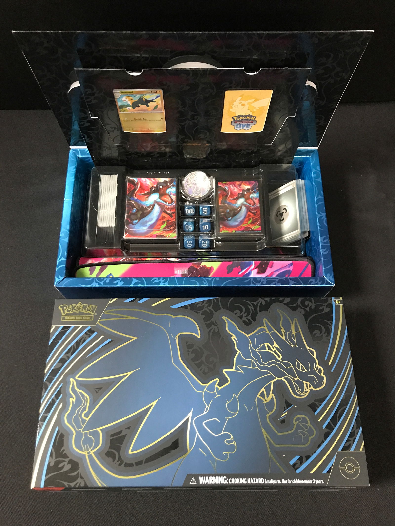 POKEMON TCG MEGA CHARIZARD EX TRADING CARD OPEN BOX (1 of 1)