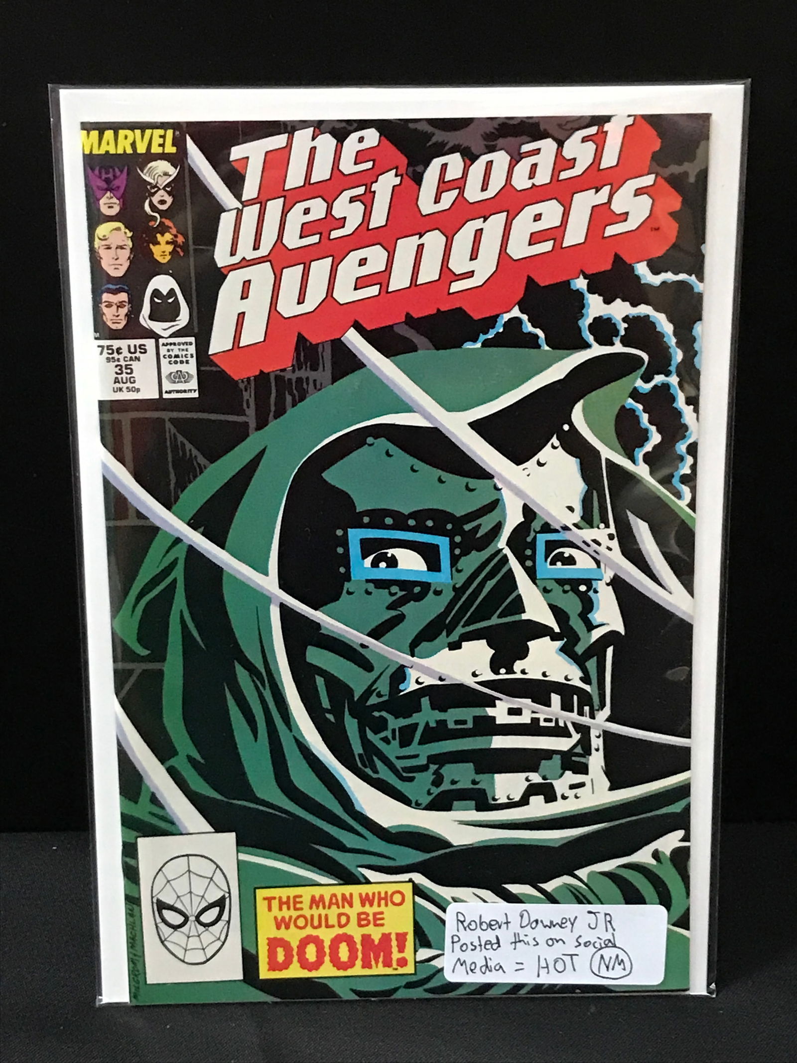 THE WEST COAST AVENGERS #35 - MARVEL COMICS (1 of 1)