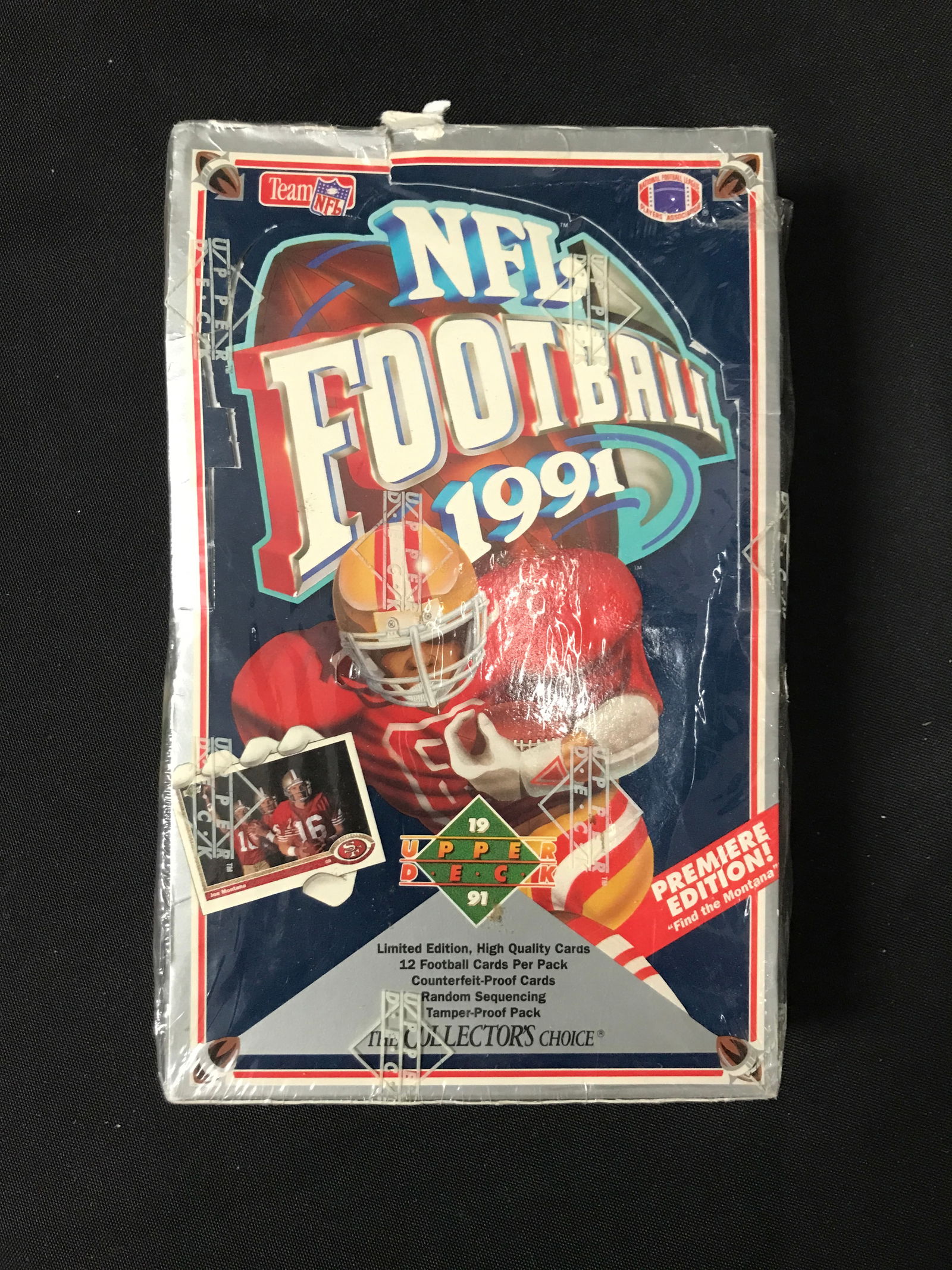 UPPER DECK 1991 NFL FOOTBALL SEALED TRADING CARD BOX BRETT FAVRE ROOKIE YEAR (1 of 1)