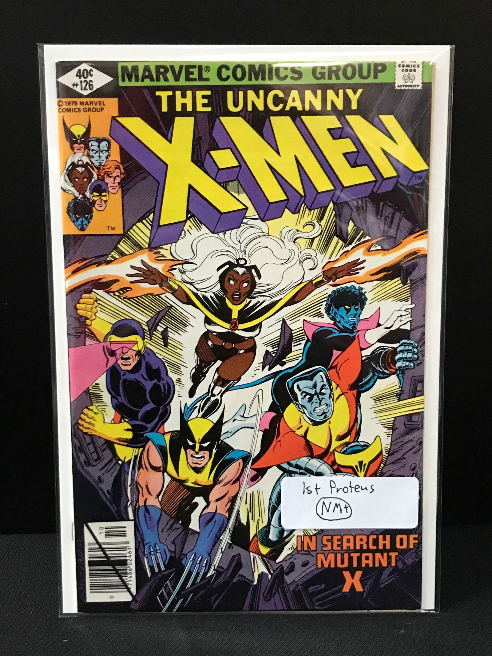 THE UNCANNY X-MEN #126 1ST PROTEUS - MARVEL COMICS (1 of 1)