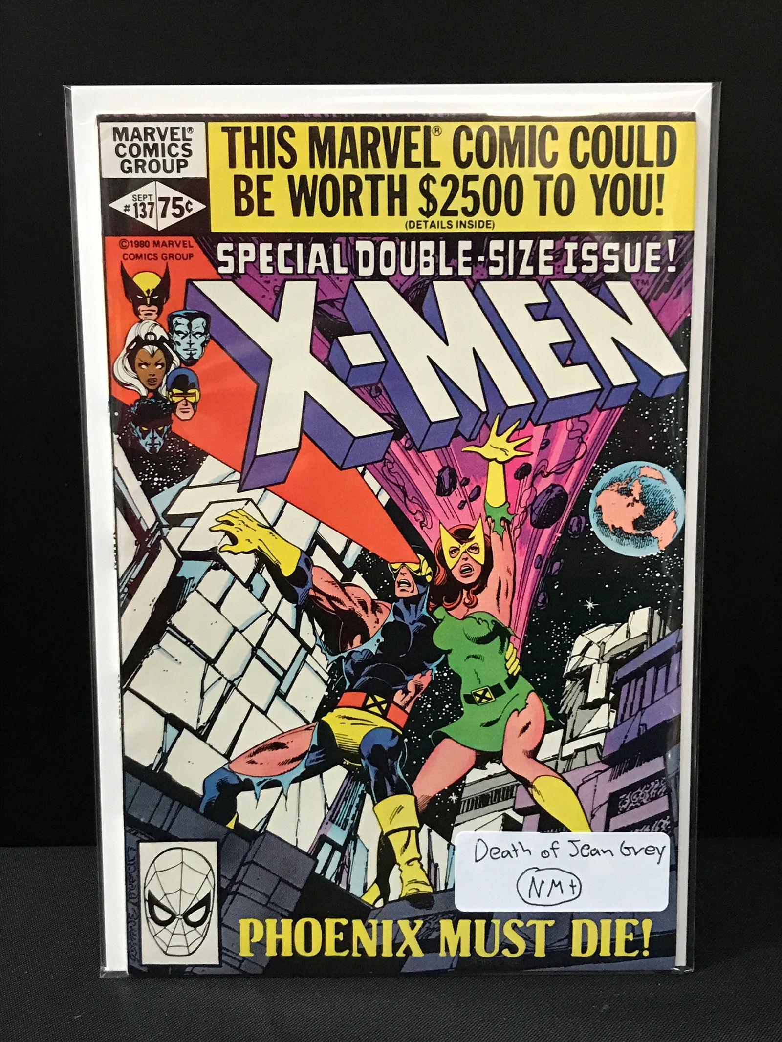 X-MEN #137 DEATH OF JEAN GREY - MARVEL COMICS (1 of 1)