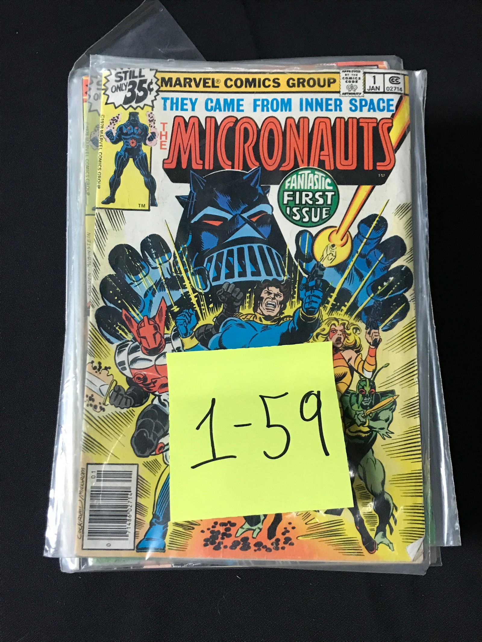 THE MICRONAUGHTS #1-59 - MARVEL COMICS (1 of 2)