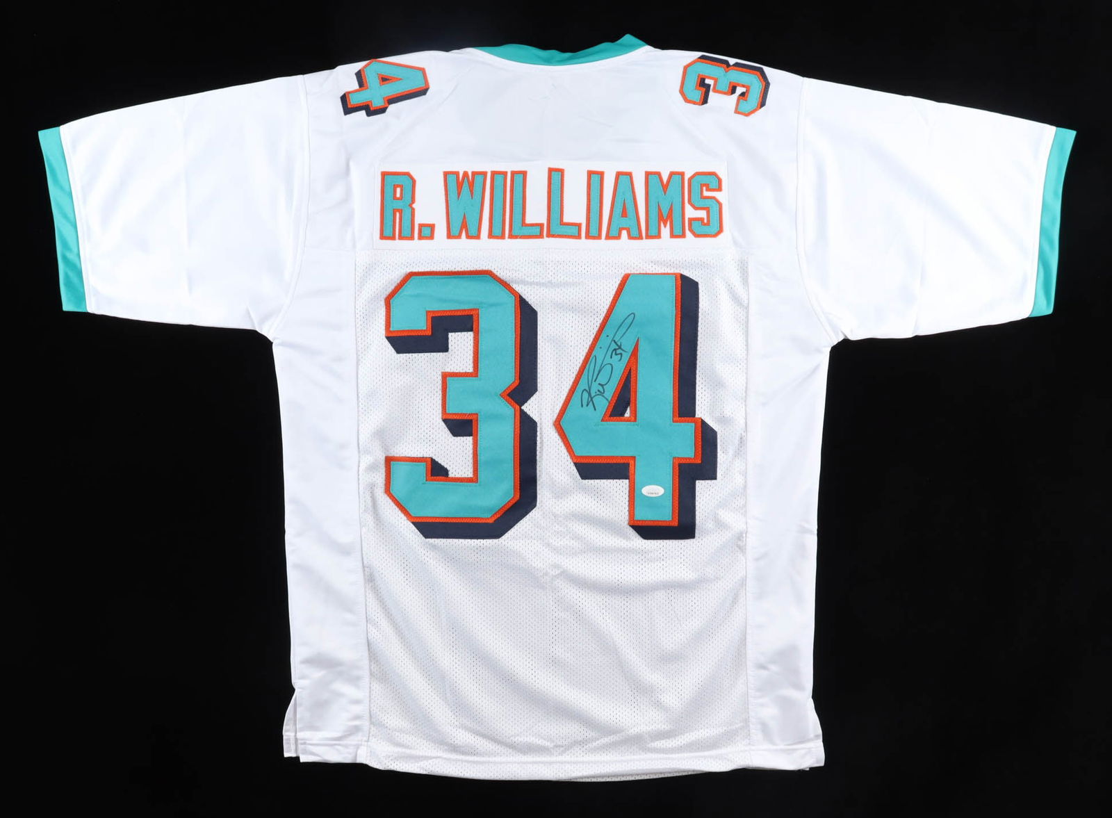 RICKEY WILLIAMS SIGNED MIAMI DOLPHINS JERSEY - ACE COA (1 of 3)