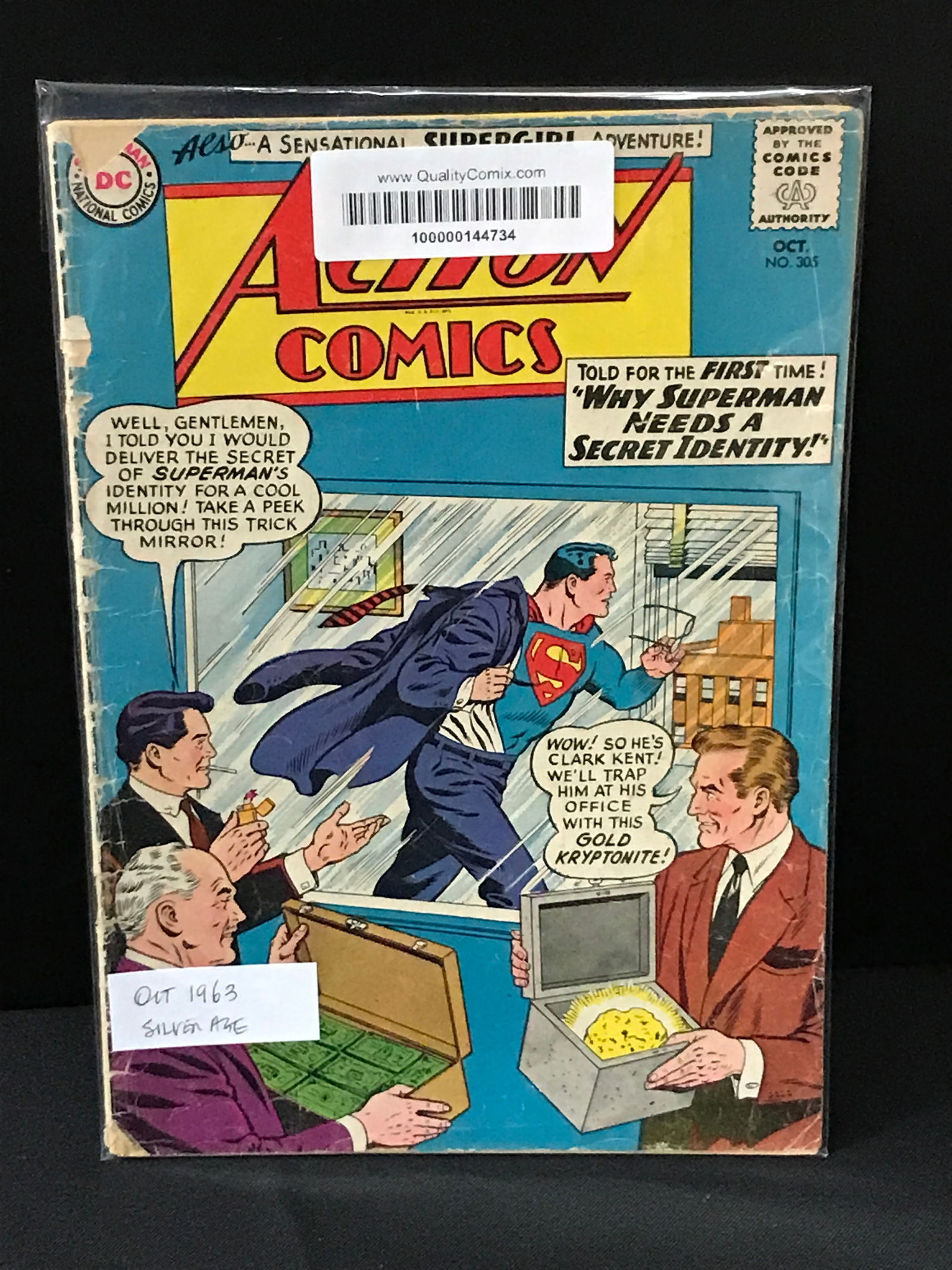 ACTION COMICS #305 (1963) - DC COMICS (1 of 1)