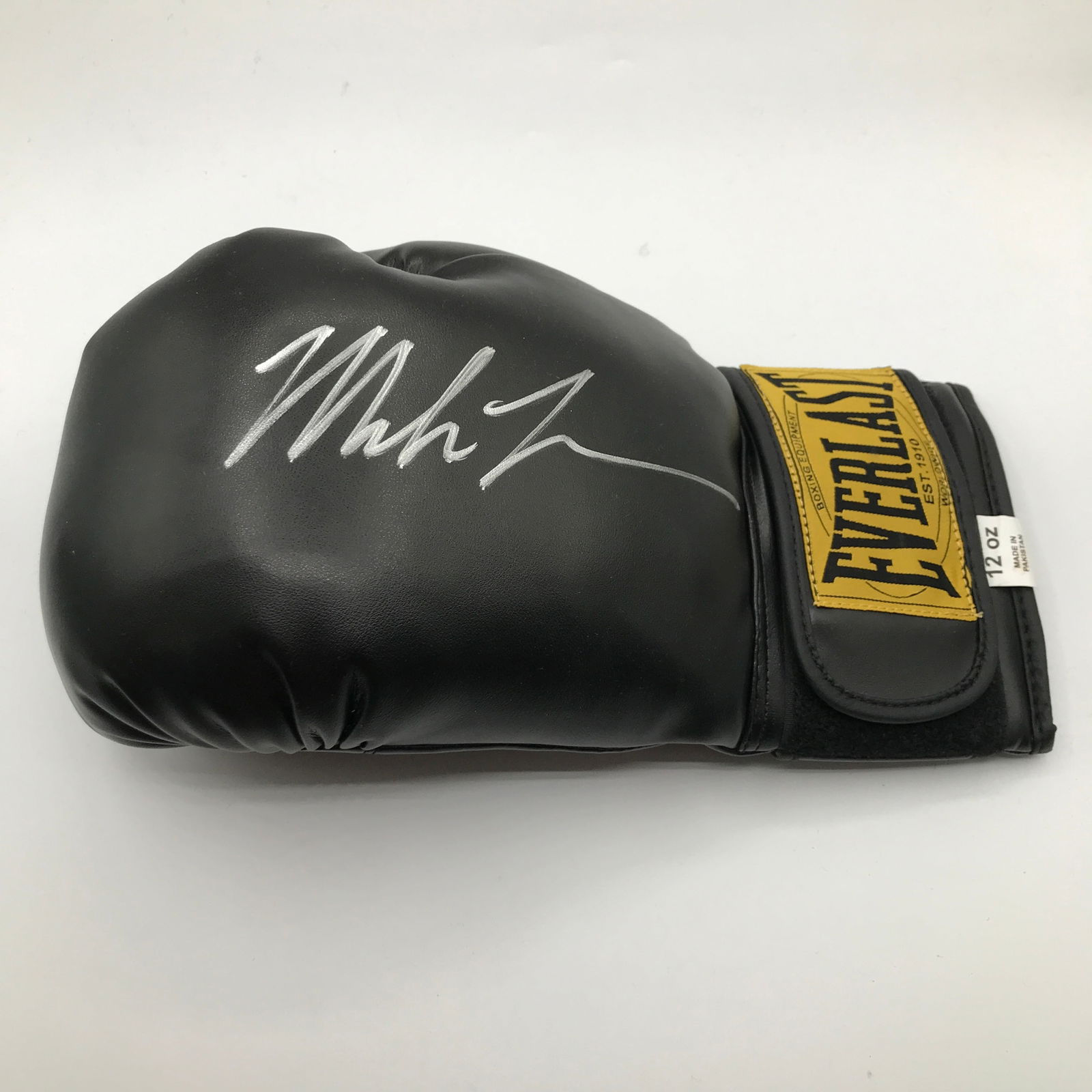 Mike Tyson SIGNED BLACK EVERLAST BOXING GLOVE - WWOC COA: Prices are in Canadian dollars