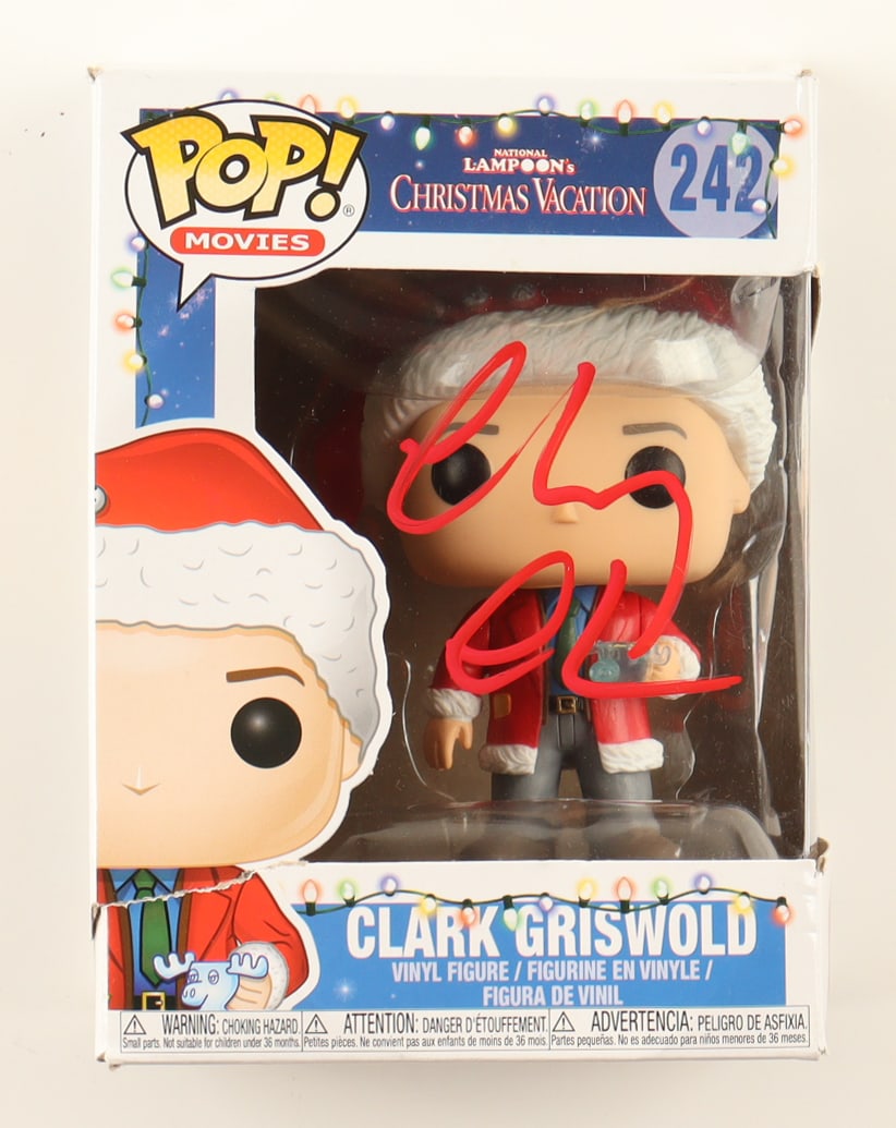 Chevy Chase SIGNED NATIONAL LAMPOONS CHRISTMAS VACATION FUNKO POP - JSA COA (1 of 2)
