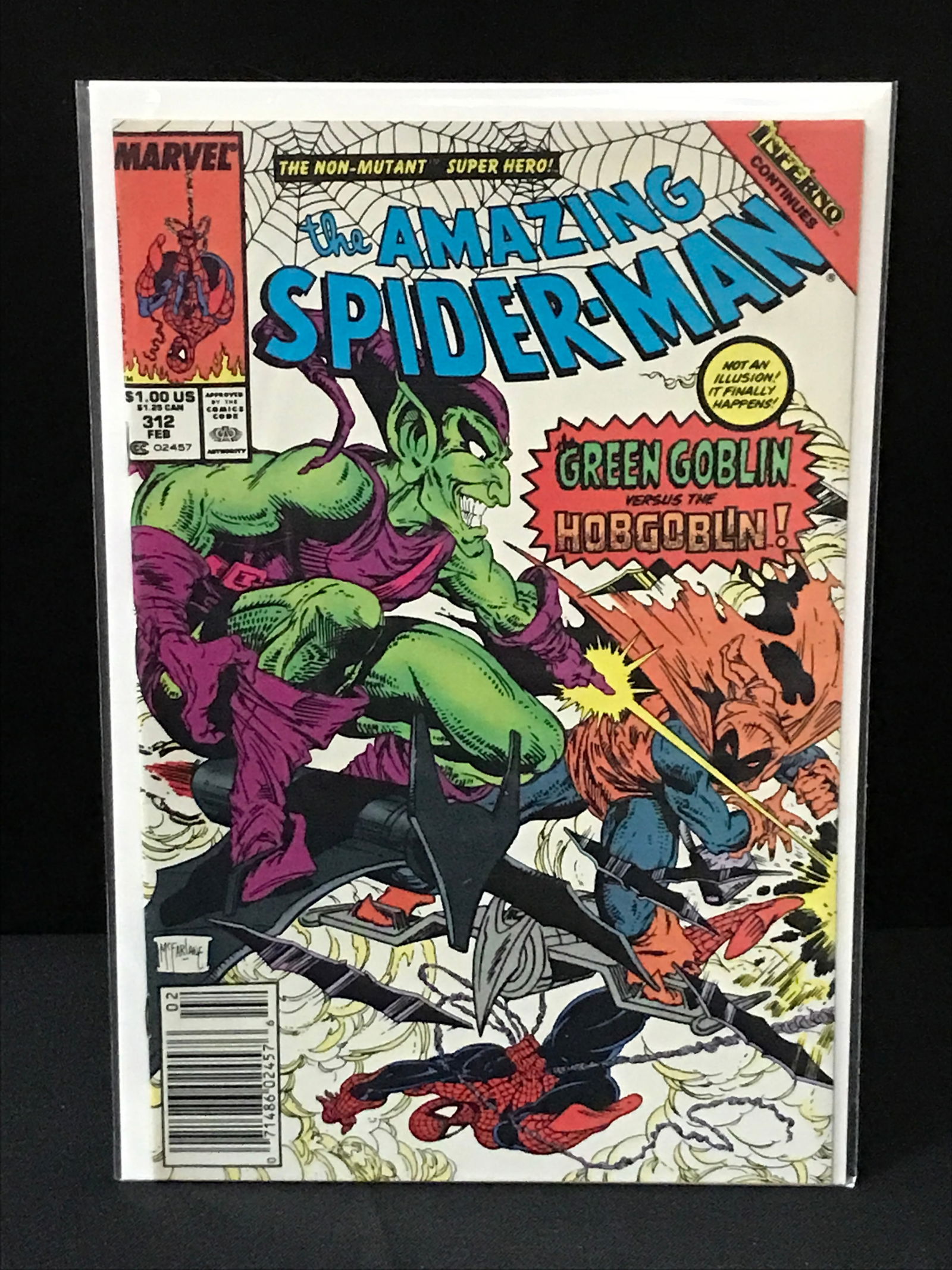 THE AMAZING SPIDERMAN #312 - MARVEL COMICS (1 of 1)