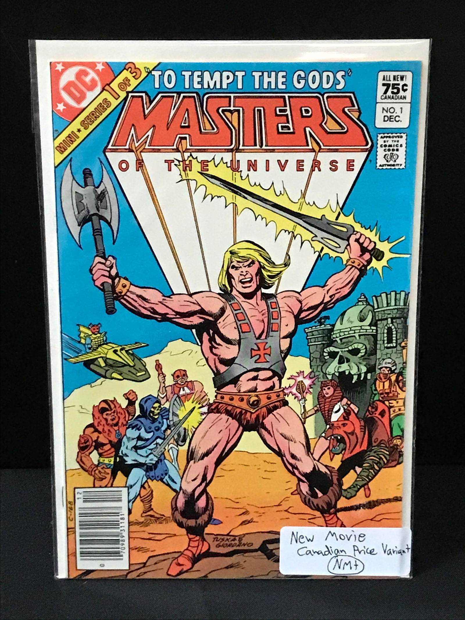 MASTERS OF THE UNIVERSE #1 - DC COMICS (1 of 1)