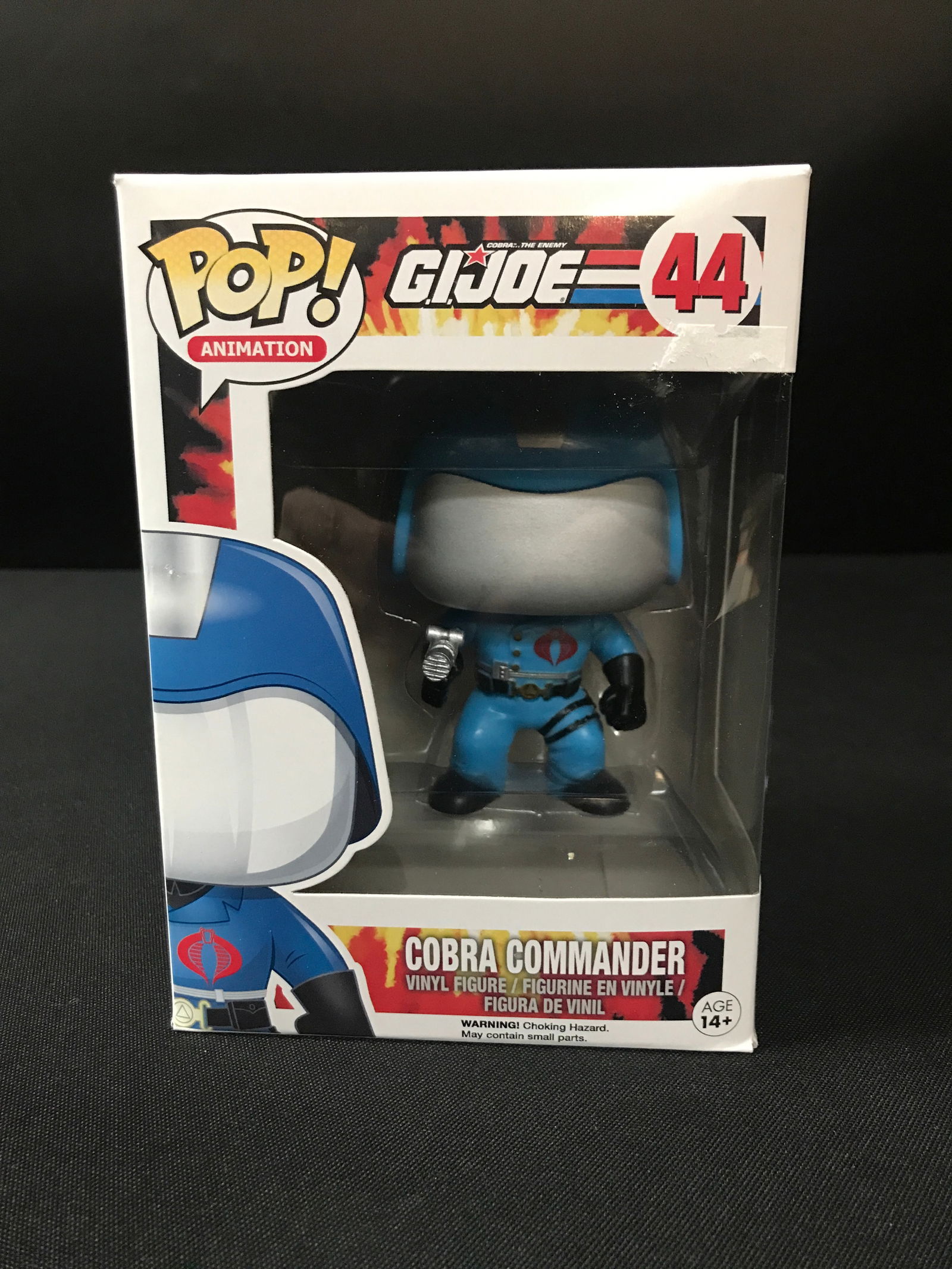G.I JOE COBRA COMMANDER FUNKO POP #44 (1 of 1)