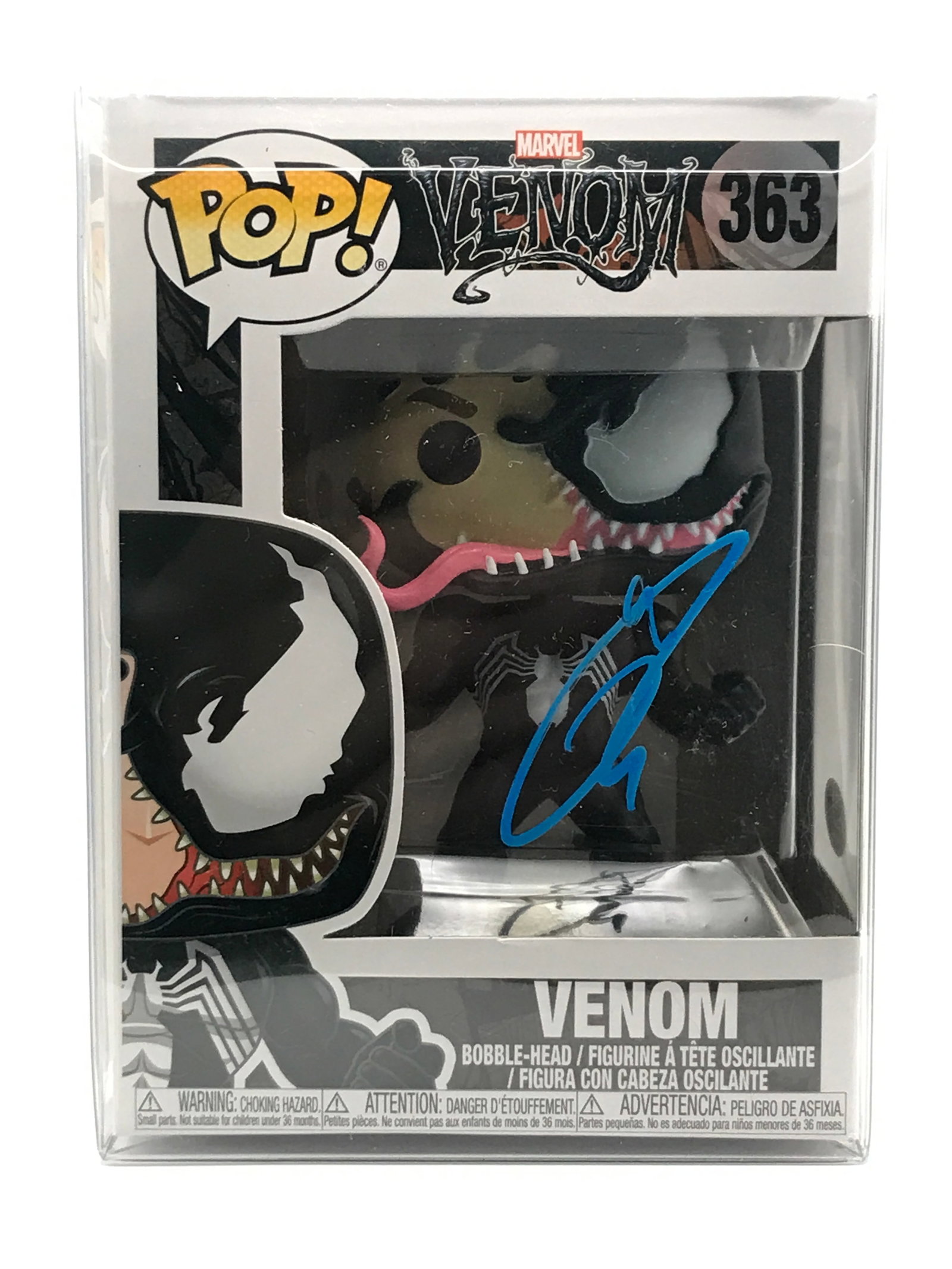 TOM HARDY SIGNED VENOM FUNKO POP - JSA COA (1 of 2)