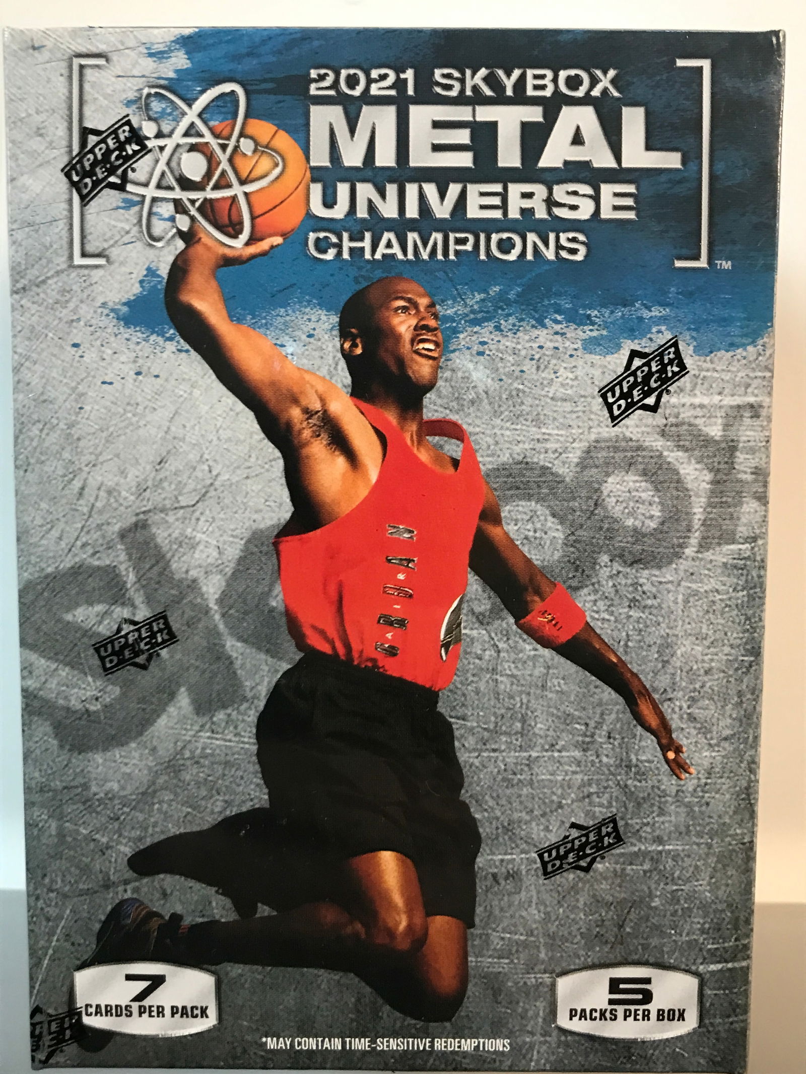 2021 UPPER DECK SKYBOX METAL UNIVERSE TRADING CARDS BOX (1 of 1)