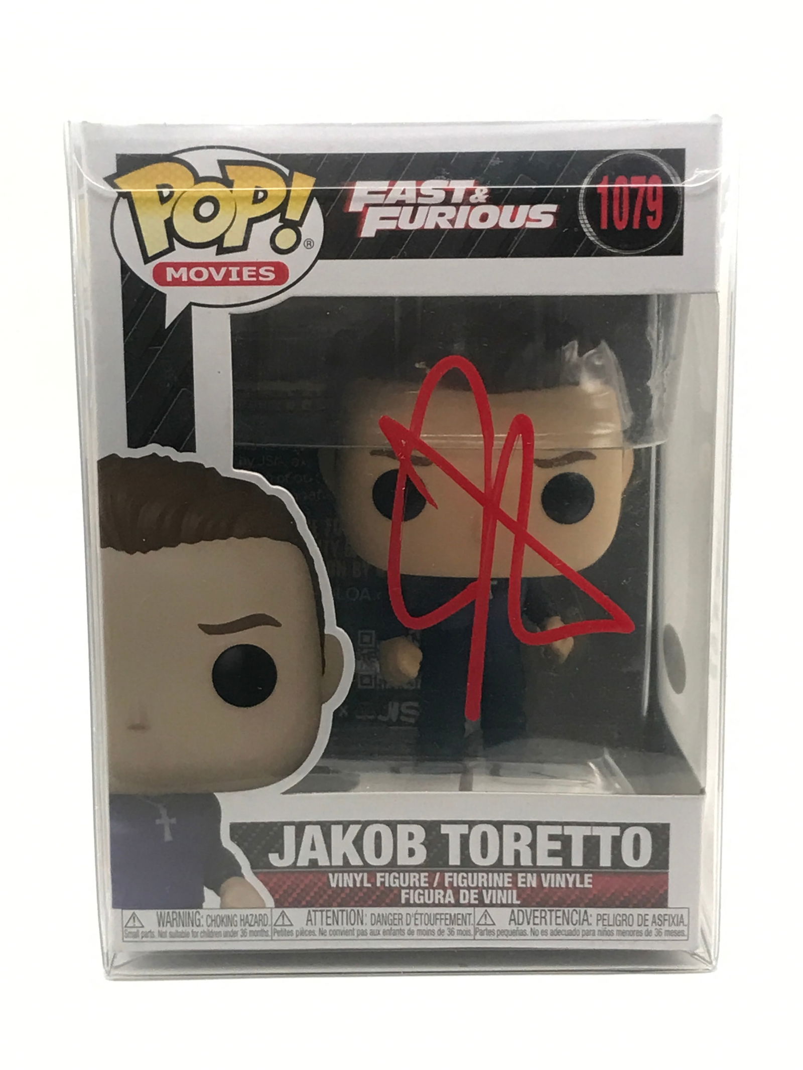 John Cena SIGNED JAKOB TORETTO FUNKO POP - JSA COA (1 of 2)