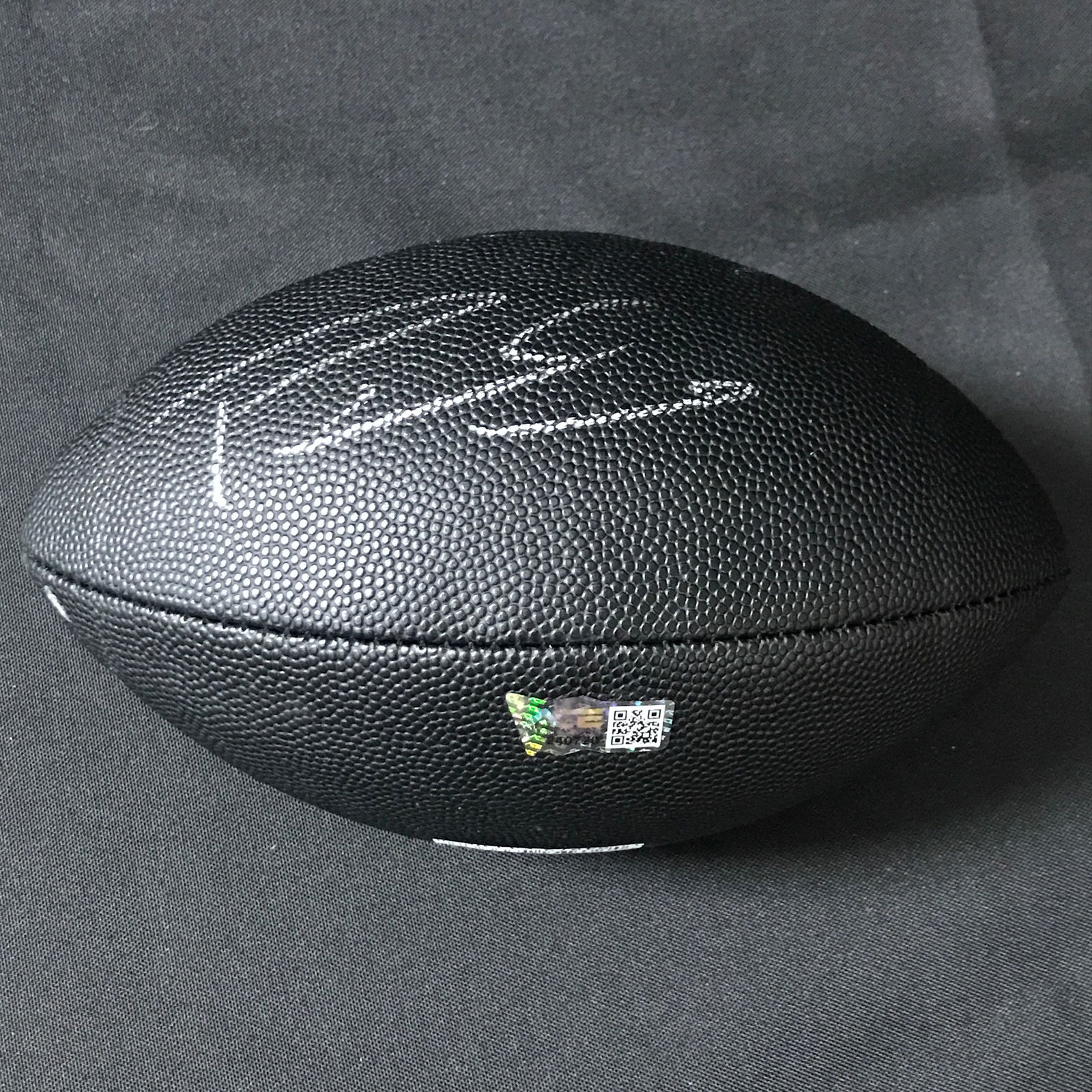 PATRICK MAHOMES SIGNED FOOTBALL (ACE COA) (1 of 2)