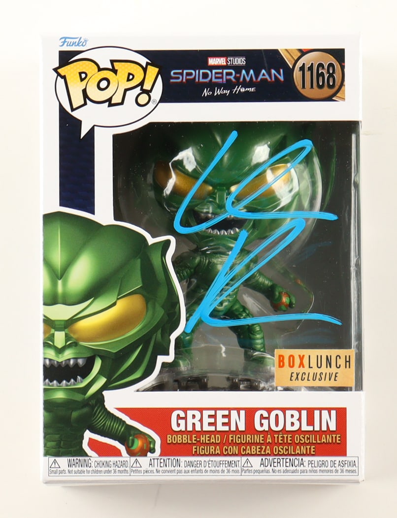 WILLEM DAFOE SIGNED GREEN GOBLIN FUNKO POP - BECKETT COA (1 of 2)