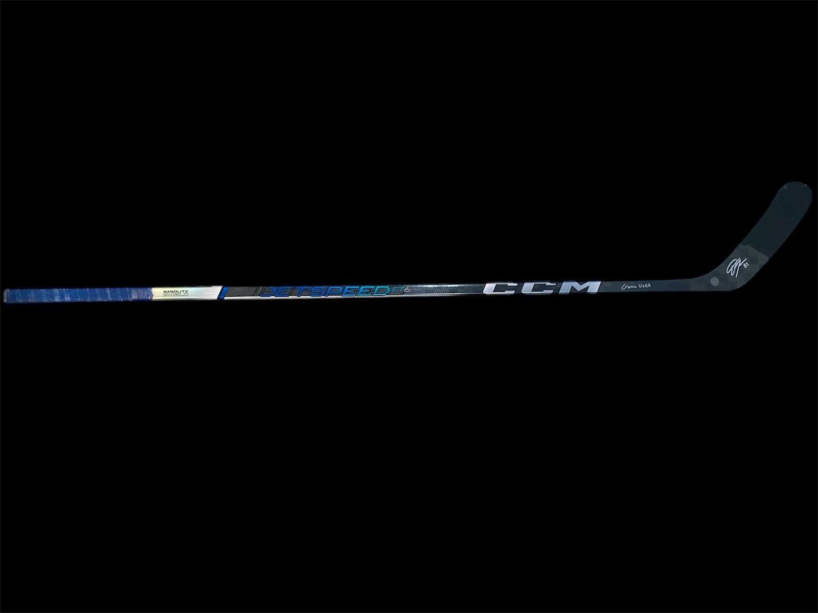 DAKOTA JOSHUA SIGNED GAMES USED CCM COMPOSITE STICK (PASTIME COA) (1 of 4)