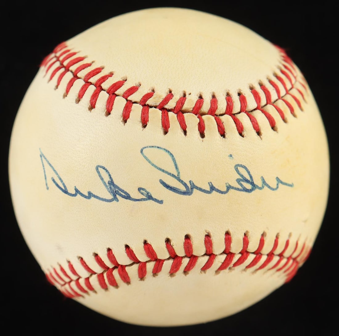 DUKE SNIDER SIGNED BASEBALL (JSA COA) (1 of 2)