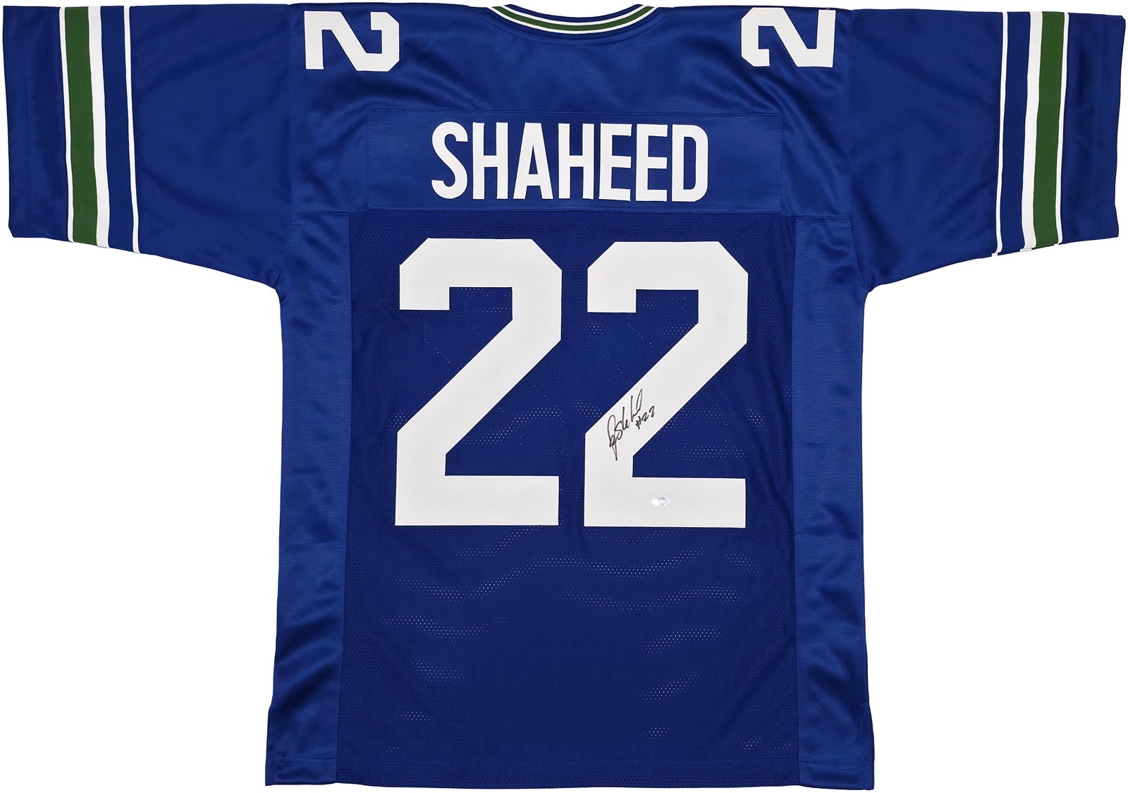 RASHID SHAHEED SIGNED FOOTBALL JERSEY - WITH COA (1 of 3)