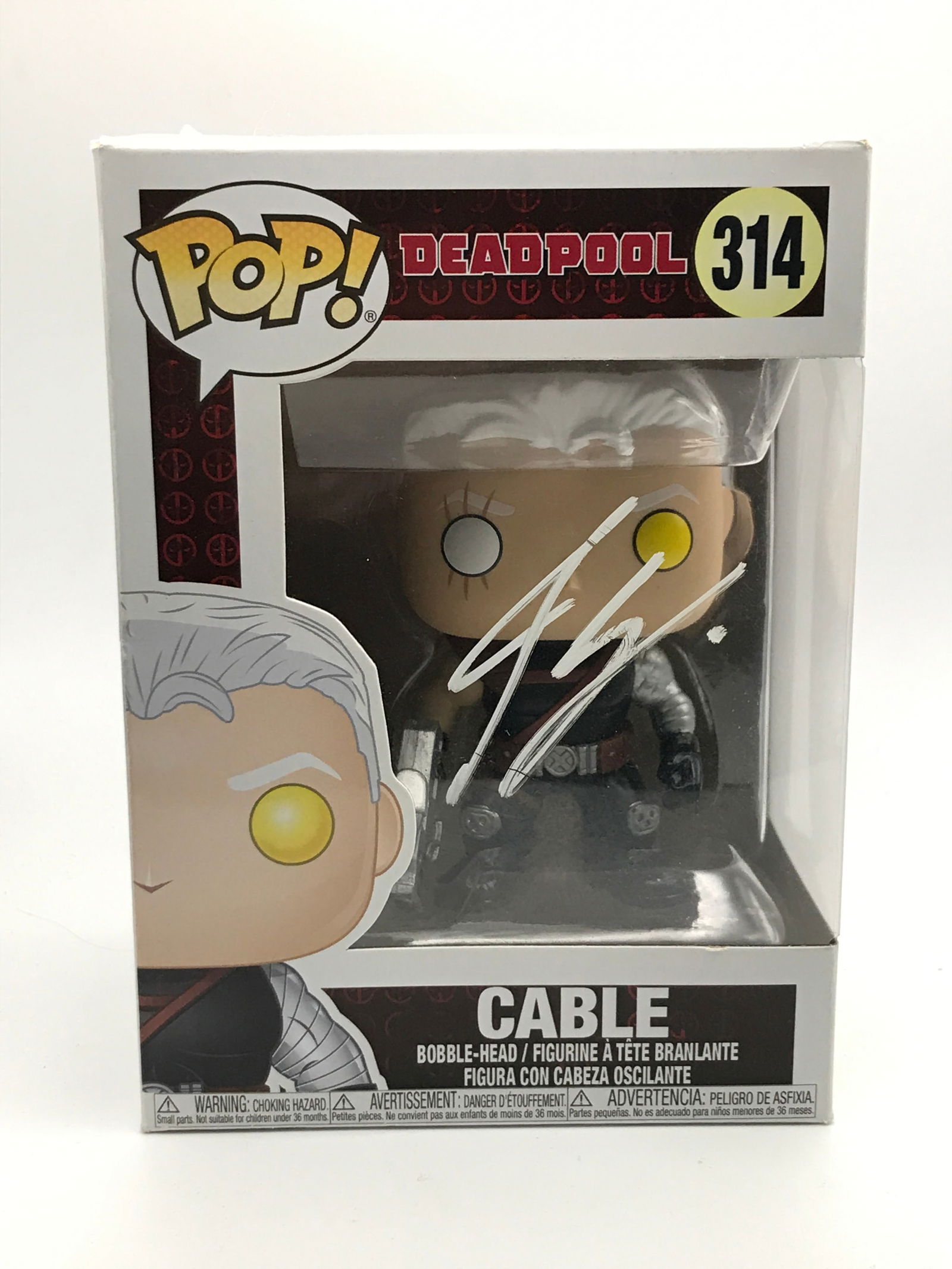 JOSH BROLIN SIGNED CABLE FUNKO POP - KB COA (1 of 2)