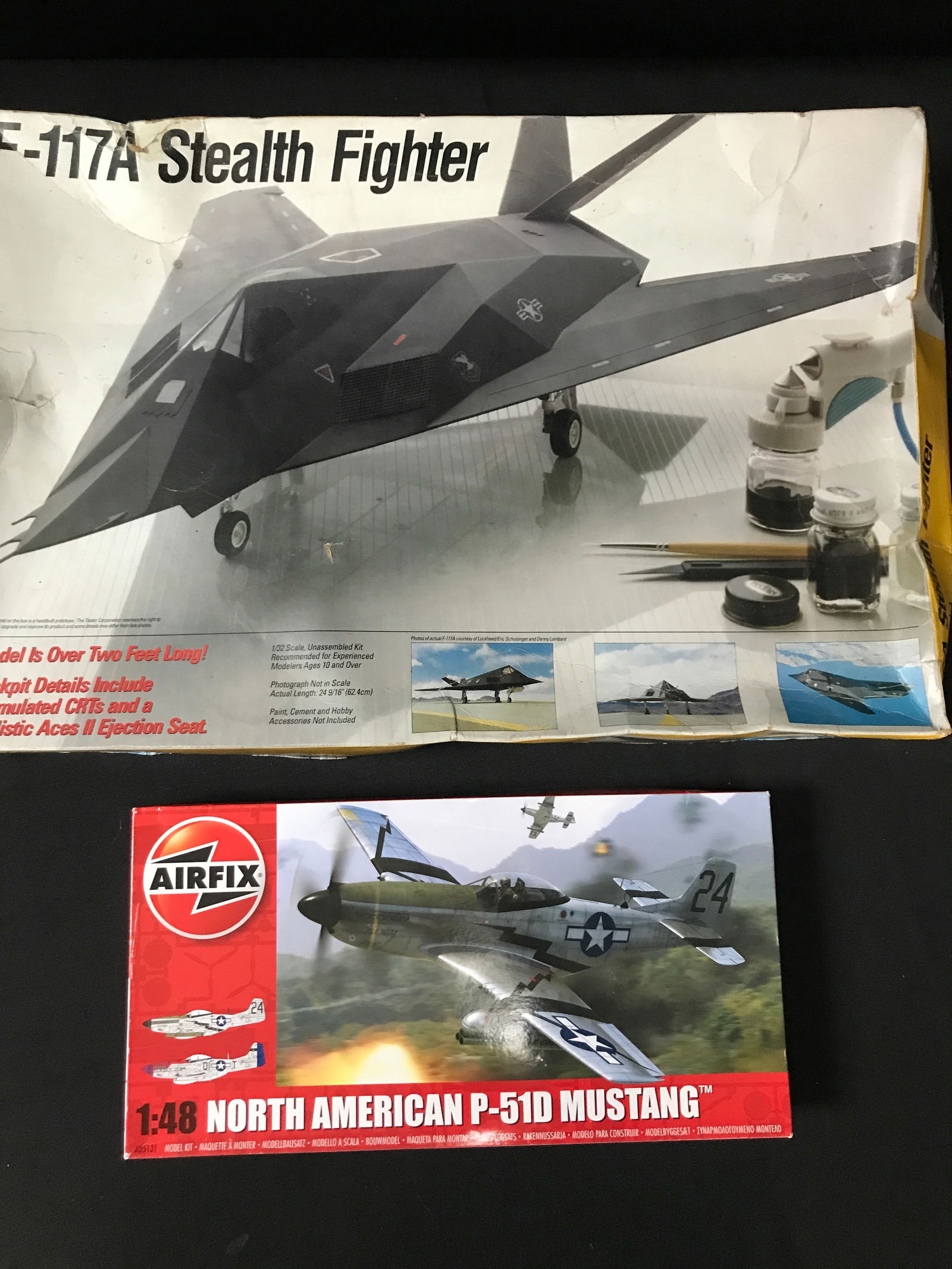 LOT OF 2 UNBUILT MODEL KITS (1 of 1)
