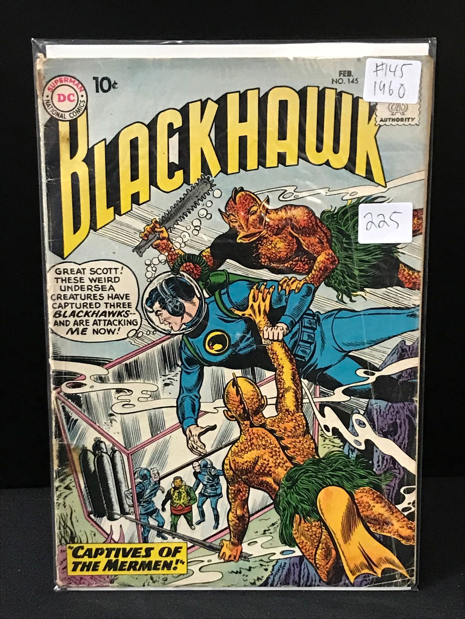 BLACKHAWK #145 (1960) - DC COMICS (1 of 1)