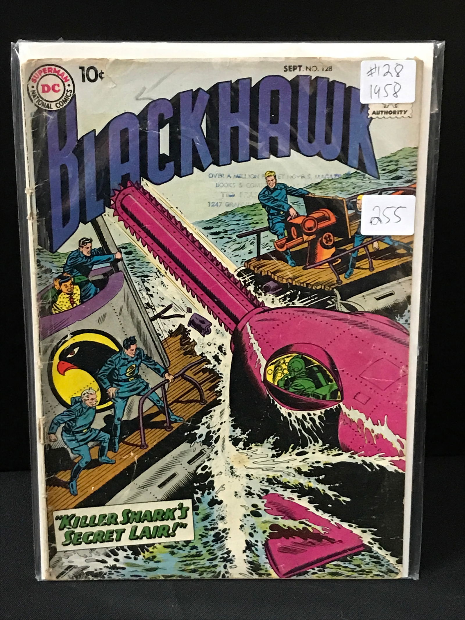 BLACKHAWK #128 (1958) - DC COMICS (1 of 1)