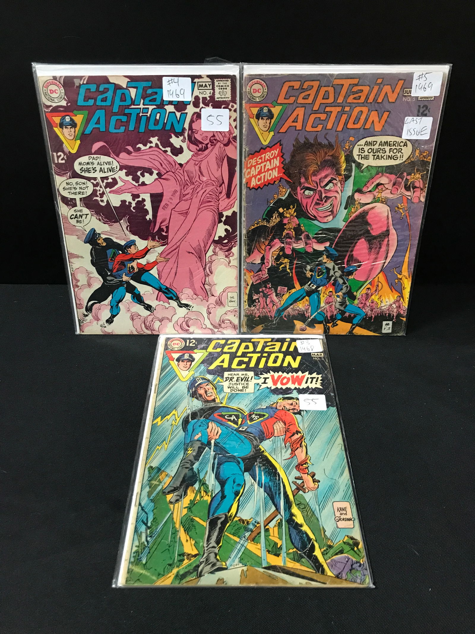 LOT OF CAPTAIN ACTON COMICS - DC COMICS (1 of 1)