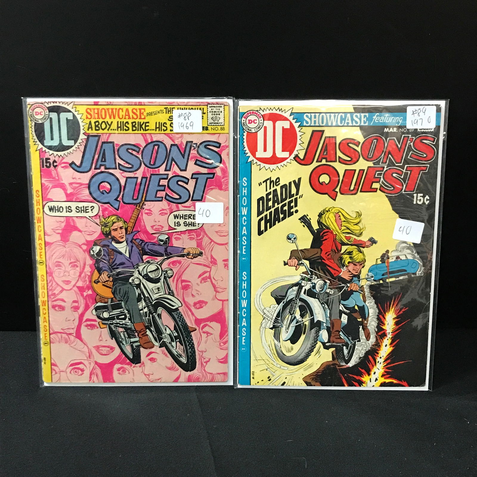 LOT OF 2 JASON'S QUESTS #88-89 - DC COMICS (1 of 1)