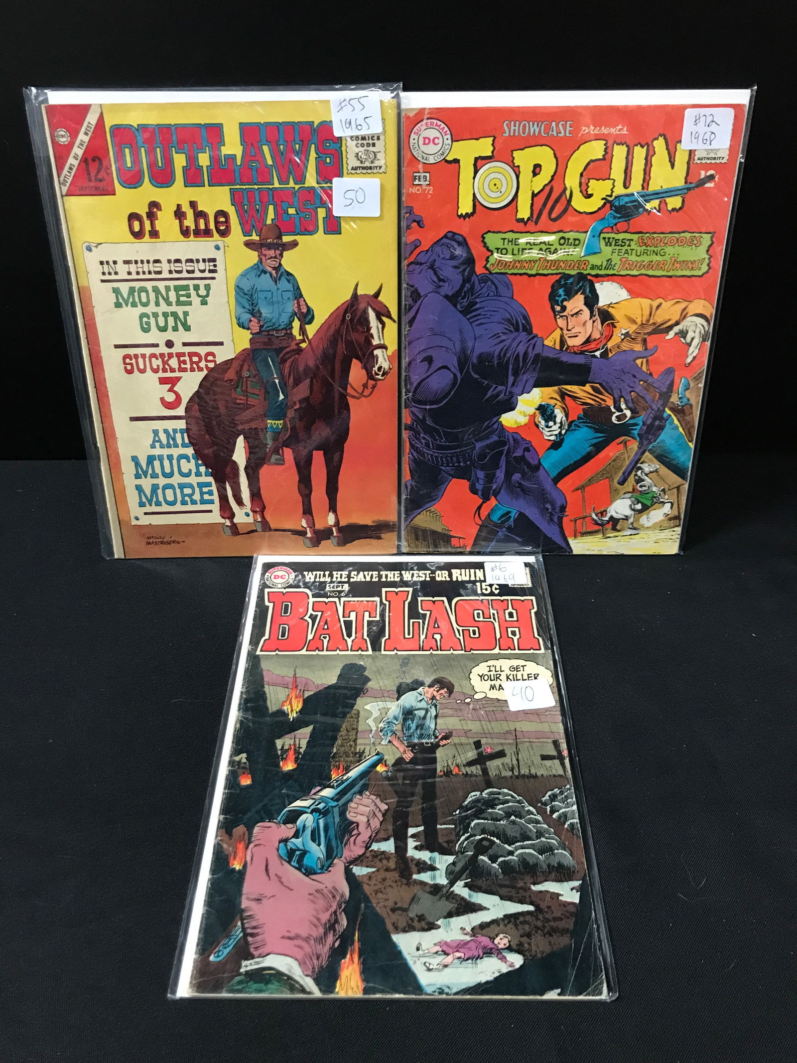 LOT OF 3 WESTERN STLE COMICS - DC COMICS (1 of 1)
