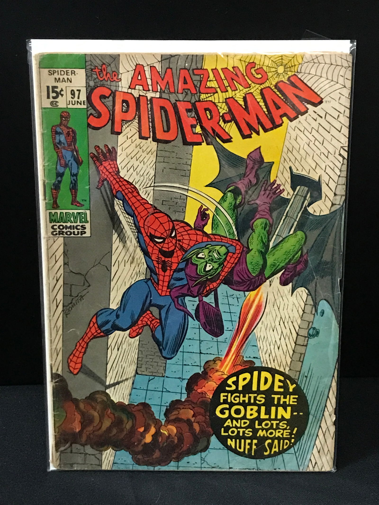 THE AMAZING SPIDERMAN #97 - MARVEL COMICS (1 of 1)
