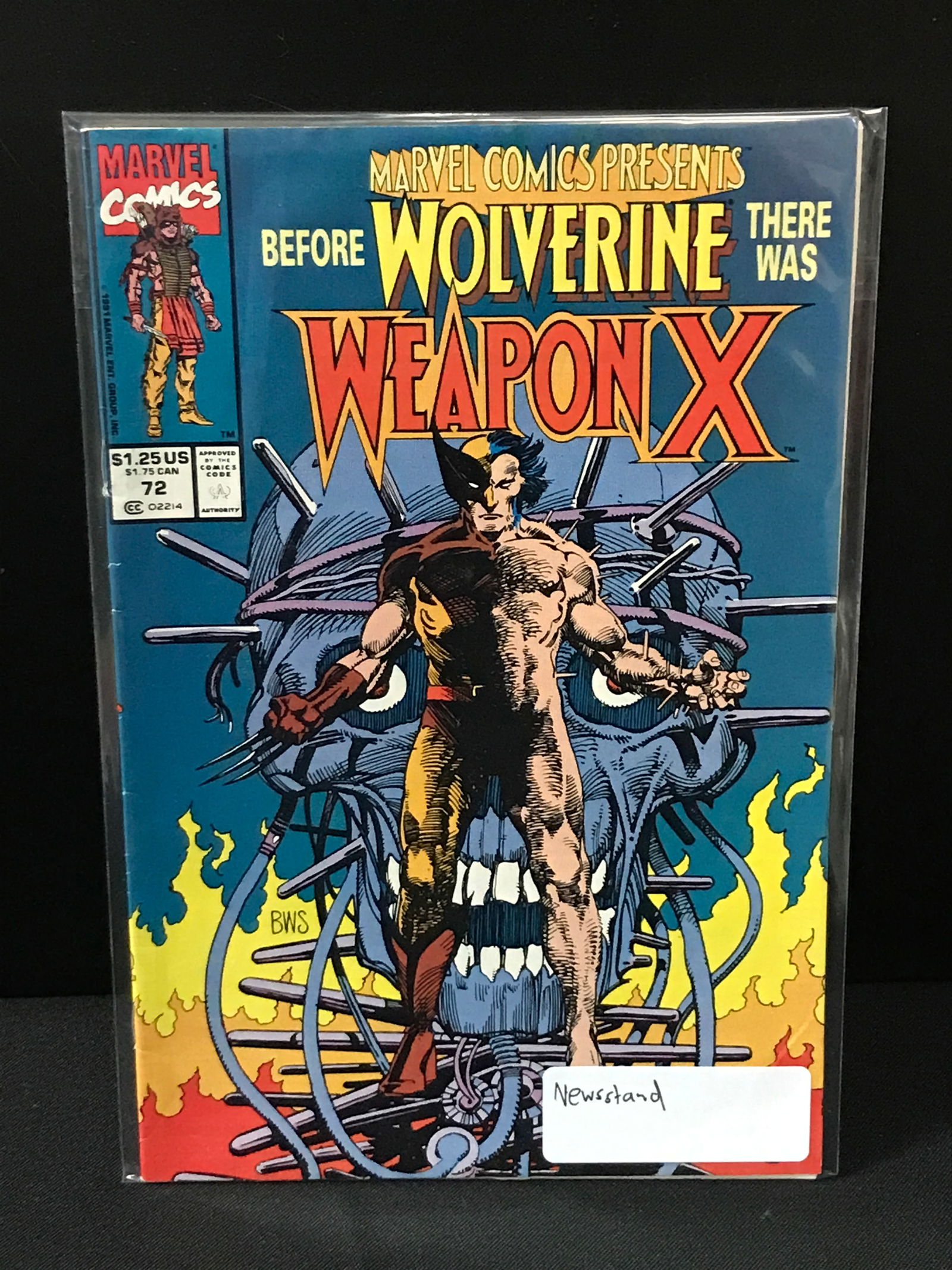 MARVEL COMICS PRESENTS #72 NEWSSTAND EDITION - MARVEL COMICS (1 of 1)