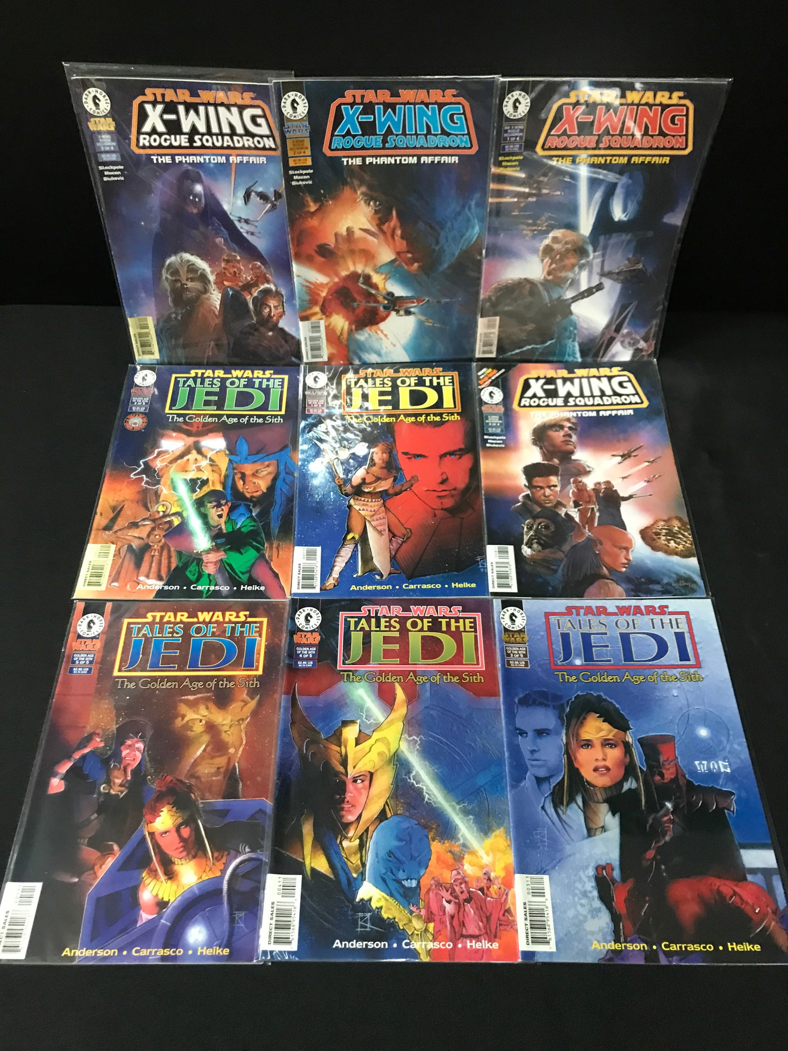 LOT OF 9 Star Wars COMICS - DARK HORSE COMICS (1 of 1)