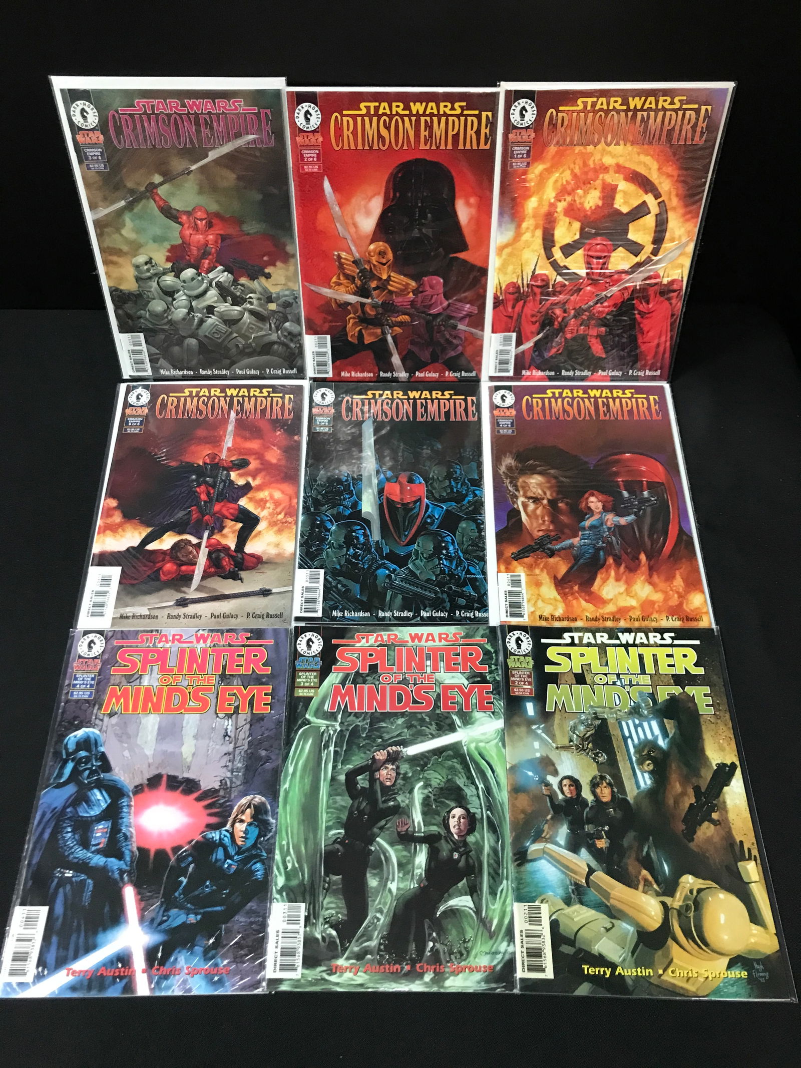 LOT OF 9 Star Wars COMICS - DARK HORSE COMICS (1 of 1)