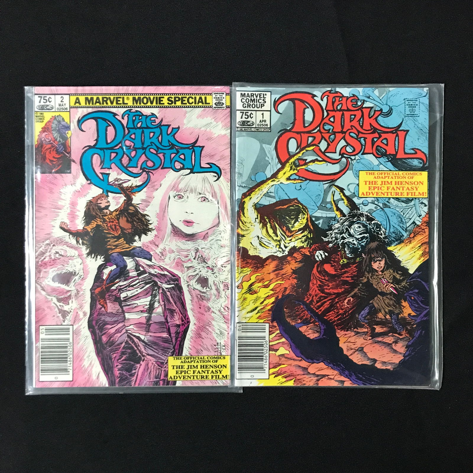LOT OF 2 DARK CRYSTAL COMICS #1-2 - MARVEL COMICS (1 of 1)