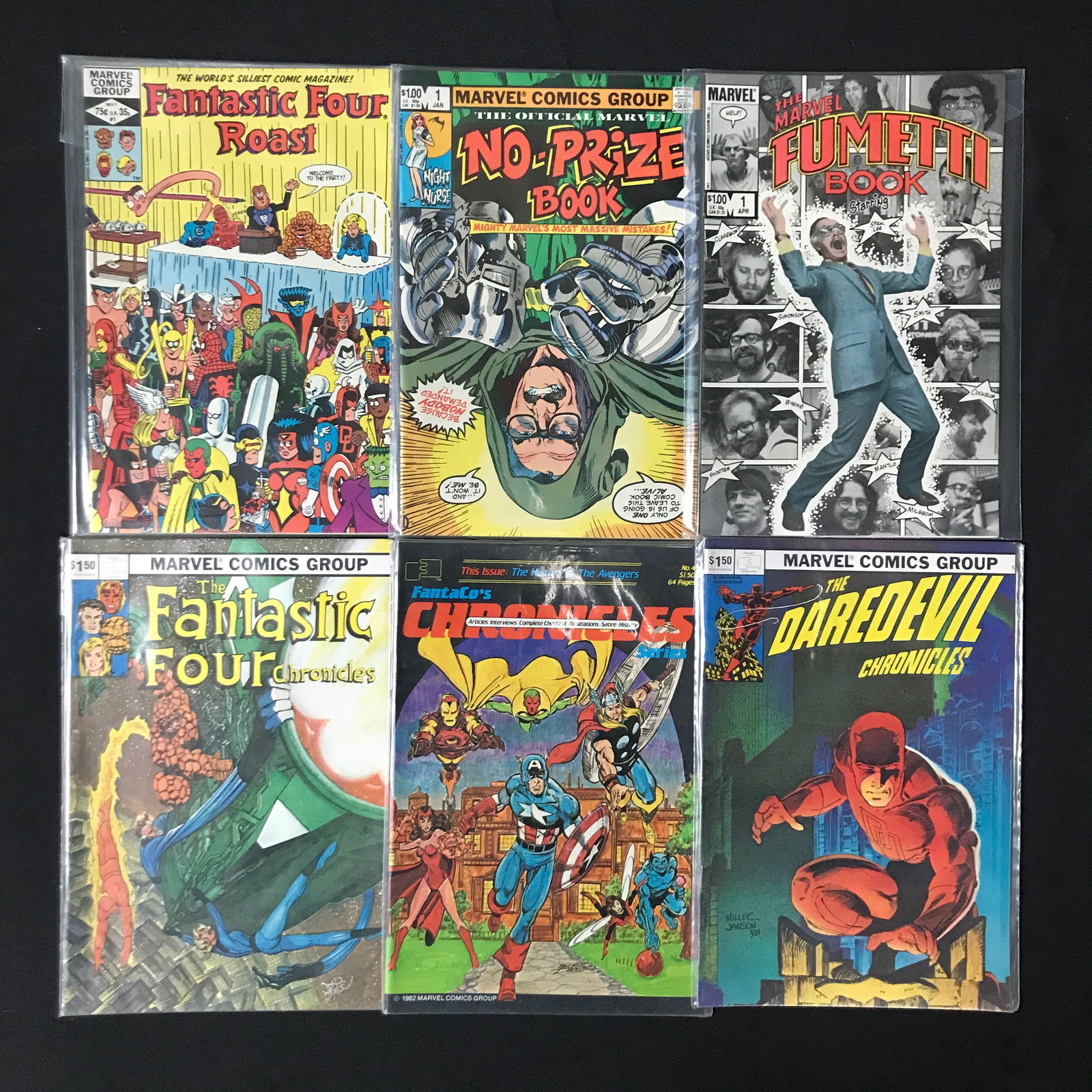 LOT OF 6 MARVEL COMICS - VARIOUS TITLES (1 of 1)