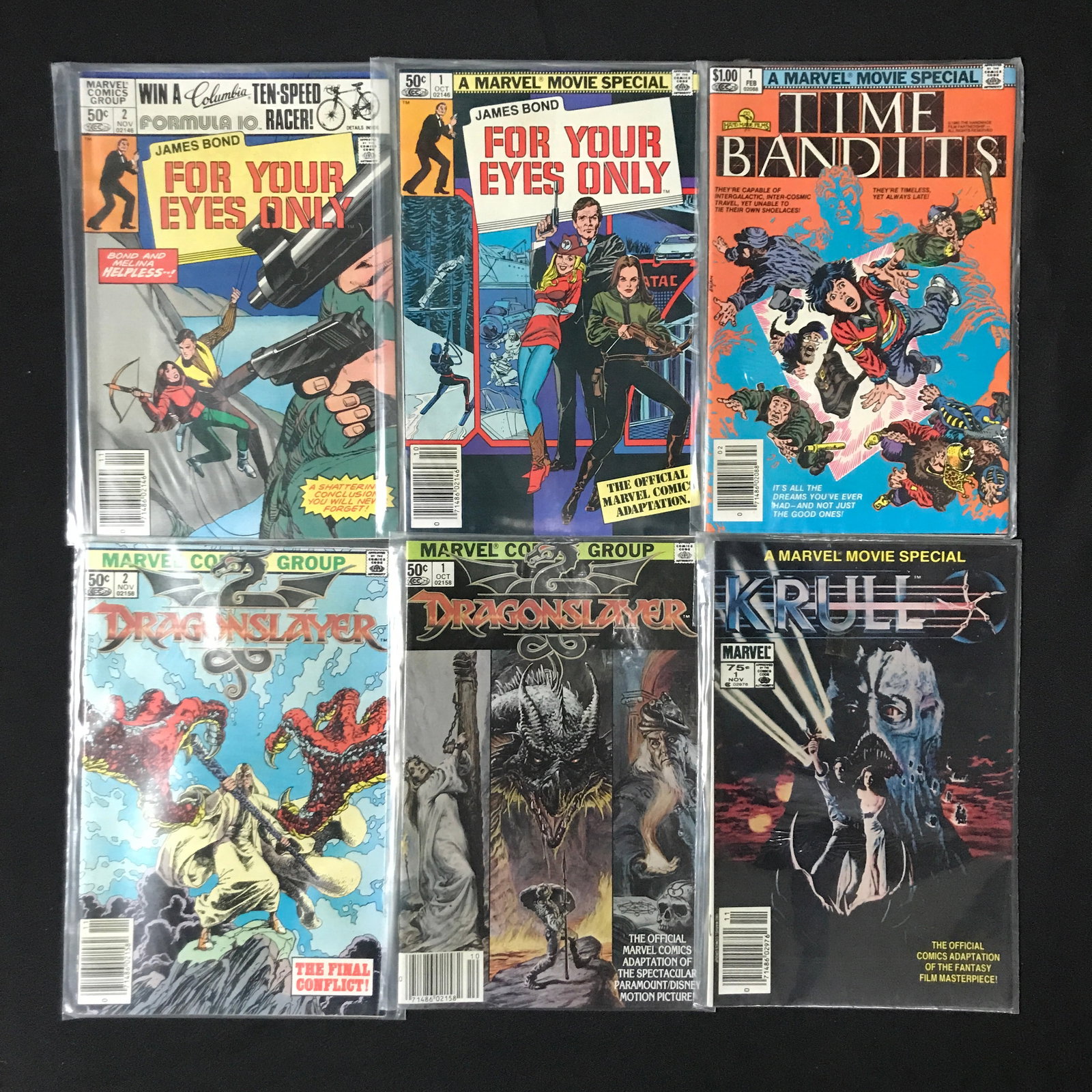 LOT OF 6 MARVEL COMICS - VARIOUS TITLES (1 of 1)