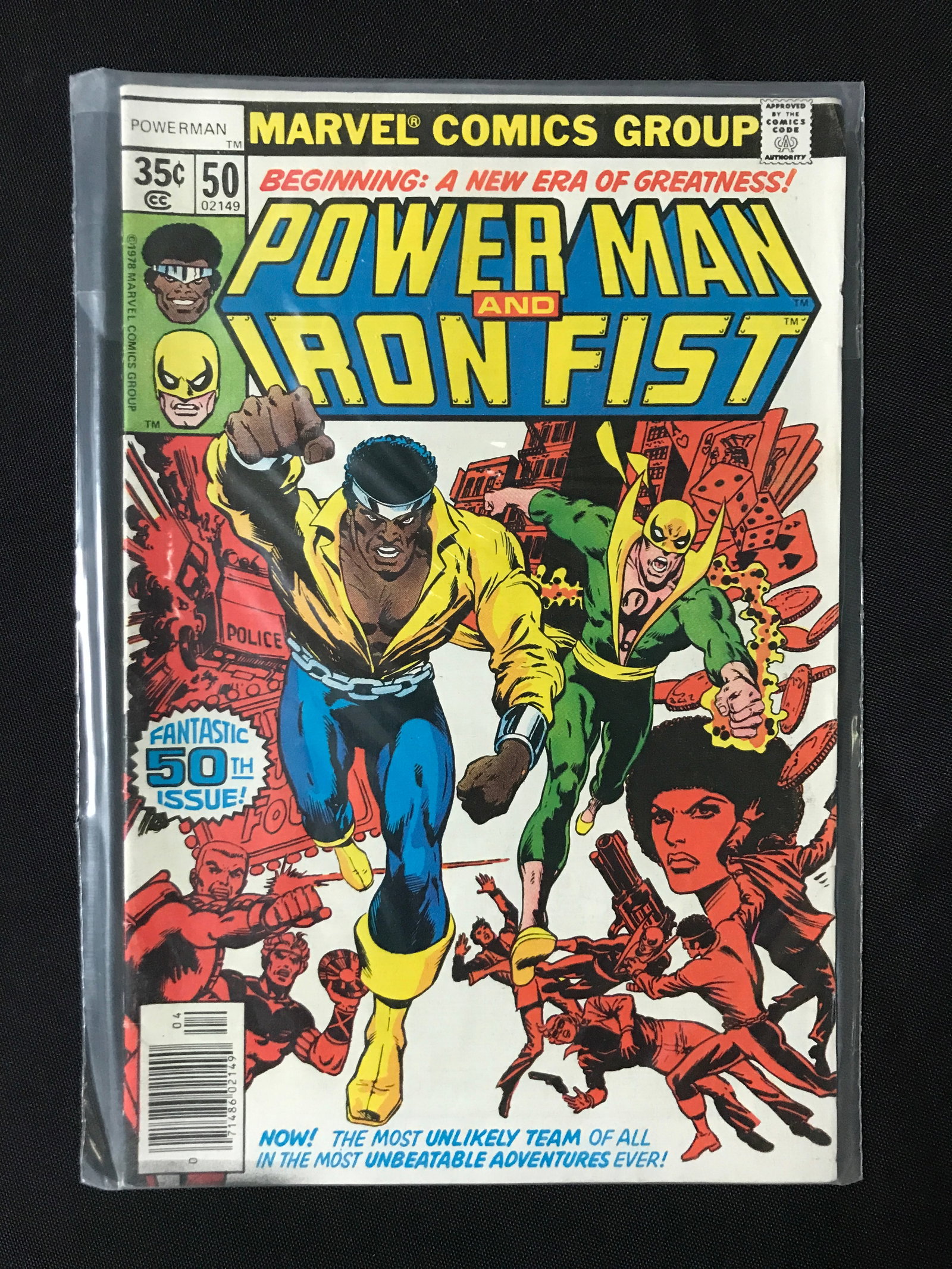 POWEMAN AND IRON FIST #50 - MARVEL COMICS (1 of 1)