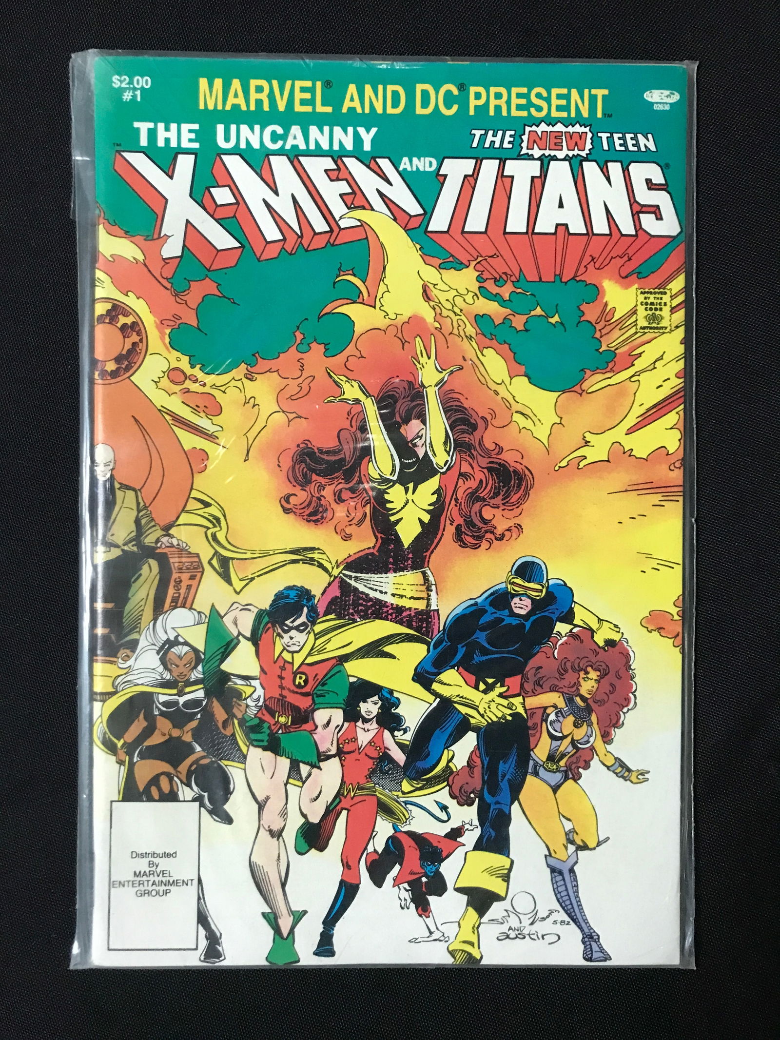 MARVEL AND DC PRSEENT THE UNCANNY X-MEN AND THE NEW TEEN TITANS #1 (1 of 1)